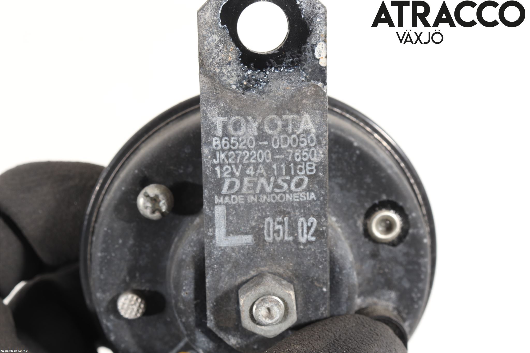 Toyota YARIS XP90 06-11 Signalhorn