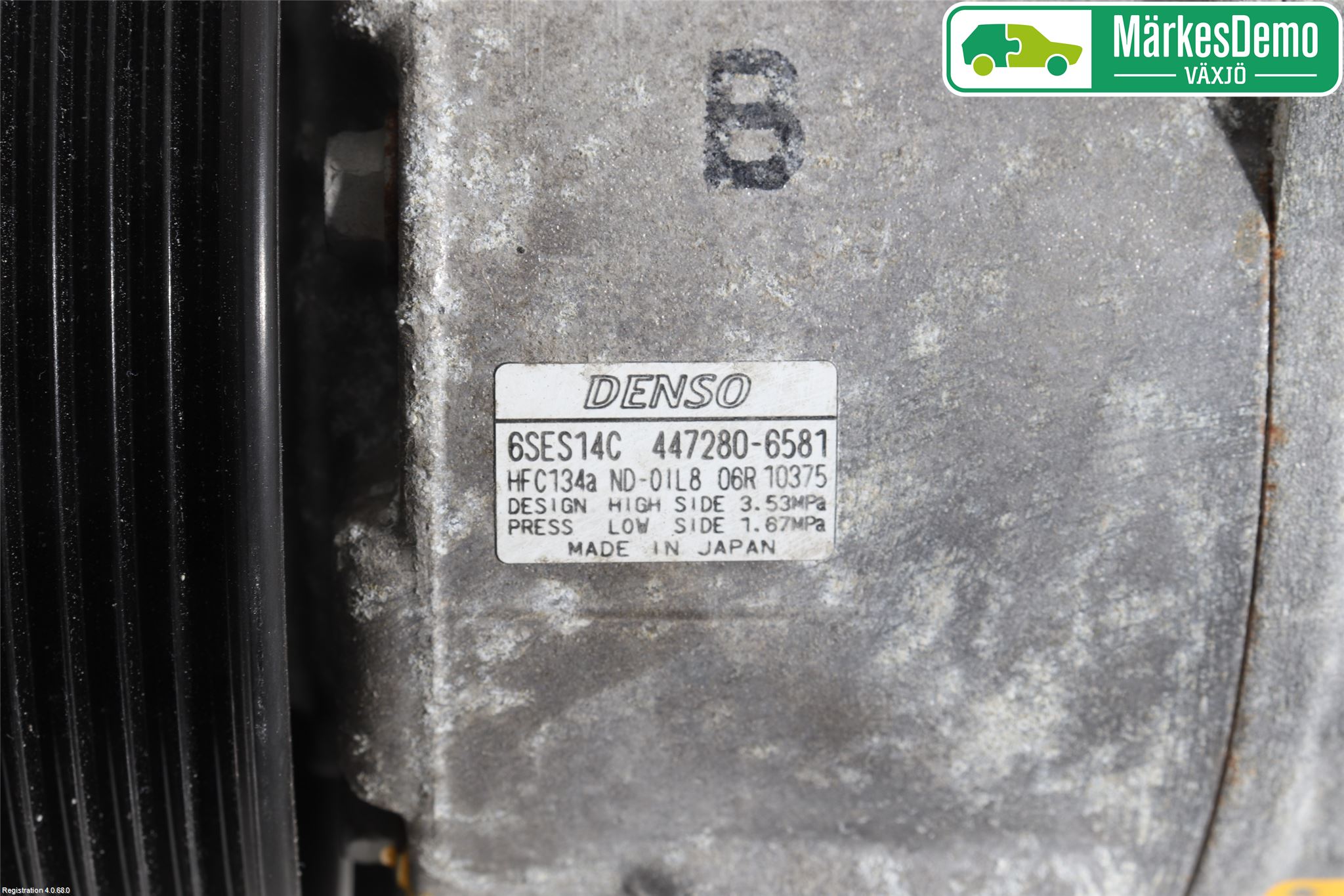 Toyota AURIS 13-19 Varme Ac Kompressor