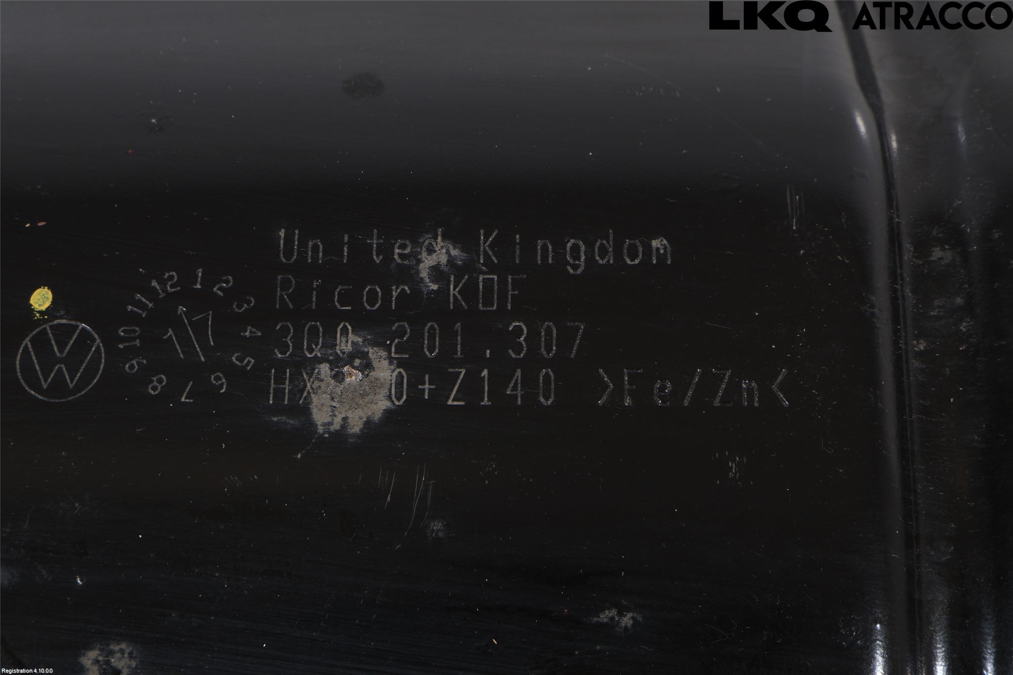 Volkswagen VW PASSAT 15-19 Drivstoff Tank Beskytelsesplat