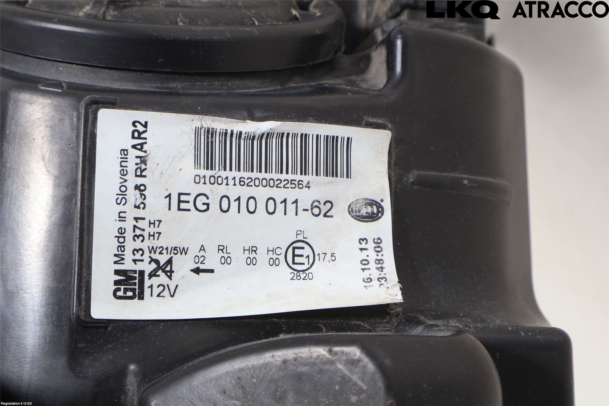 Opel ASTRA J 10-15 Frontlykt Høyre