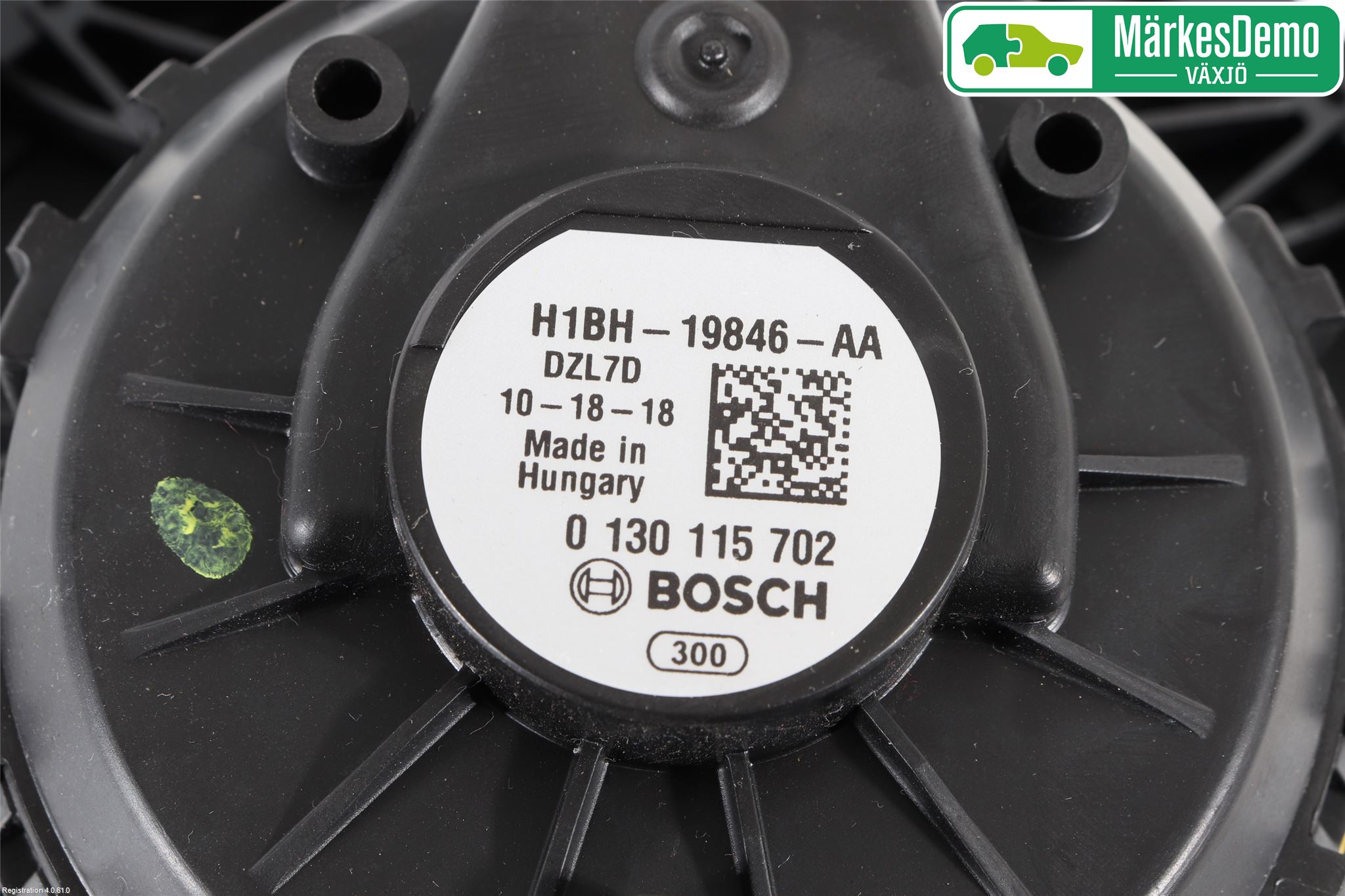 Ford FIESTA (VII) 18-23 Varmeapparat Viftemotor
