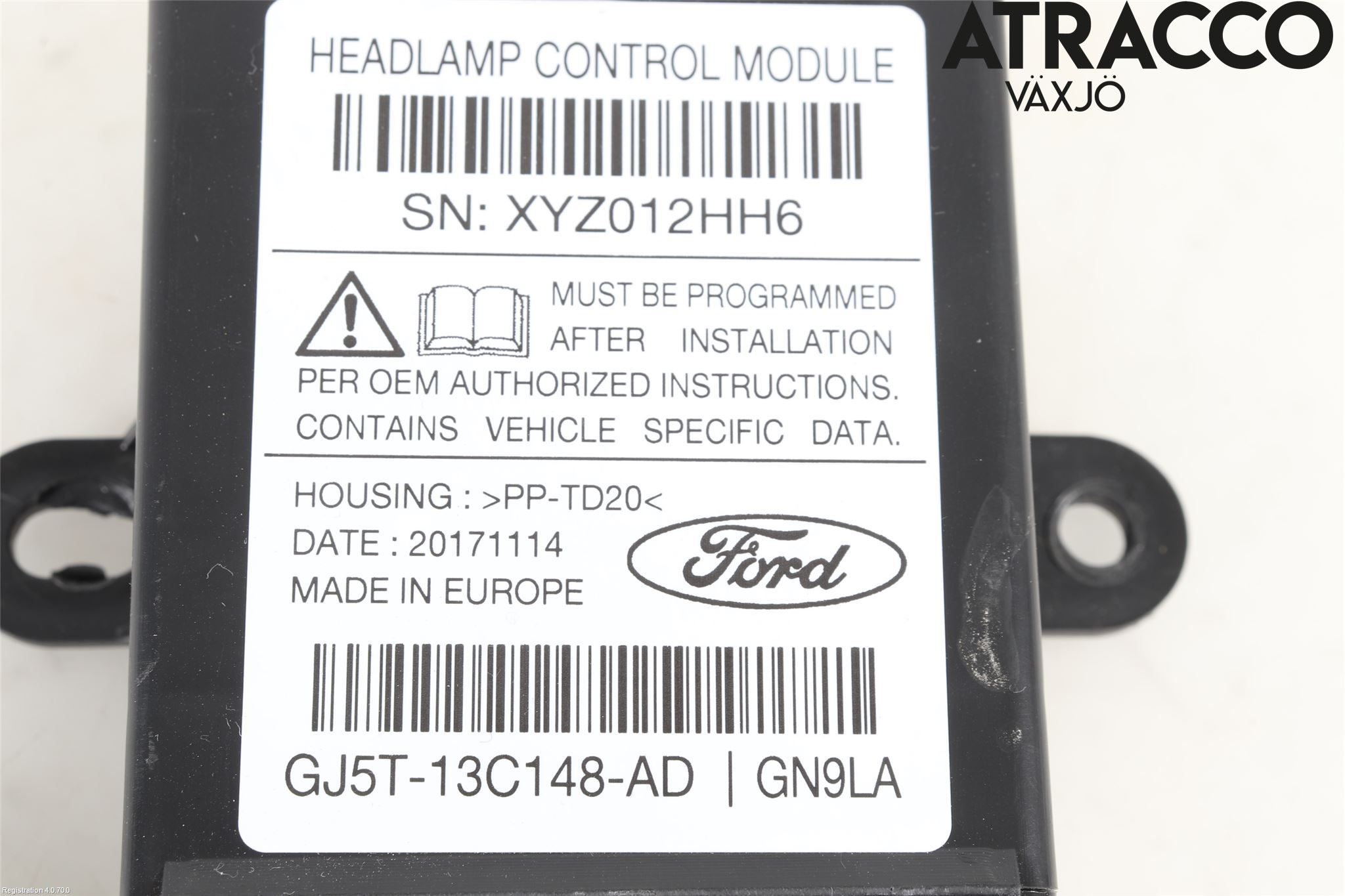 Ford KUGA 17-19 Styreenhet Xenon