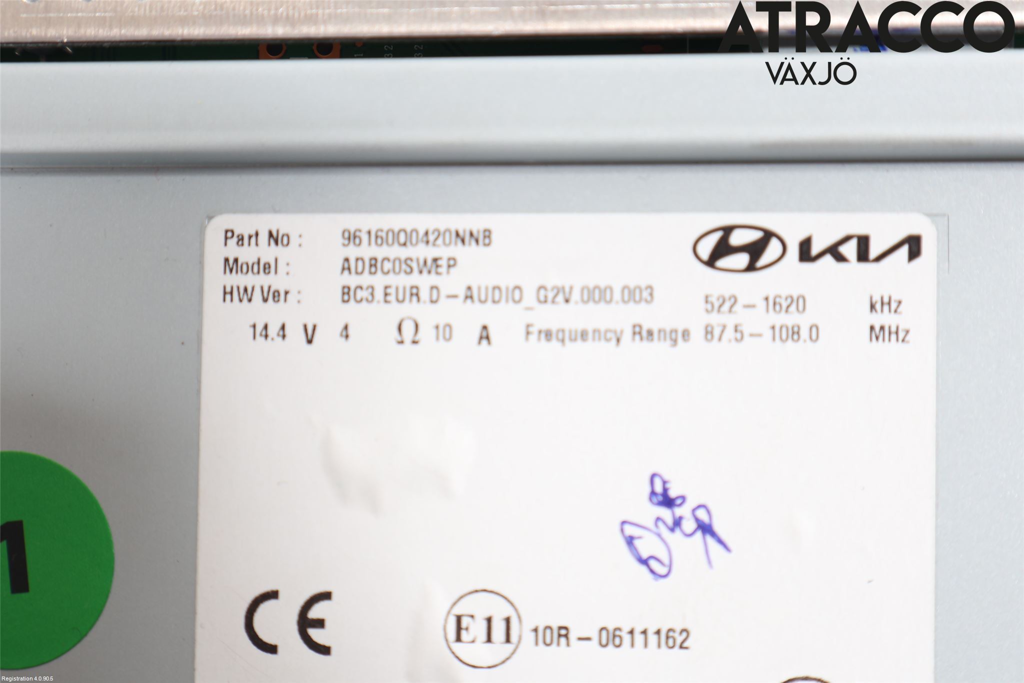 Hyundai BAYON BC3 21- Stereo Radio Med Cd