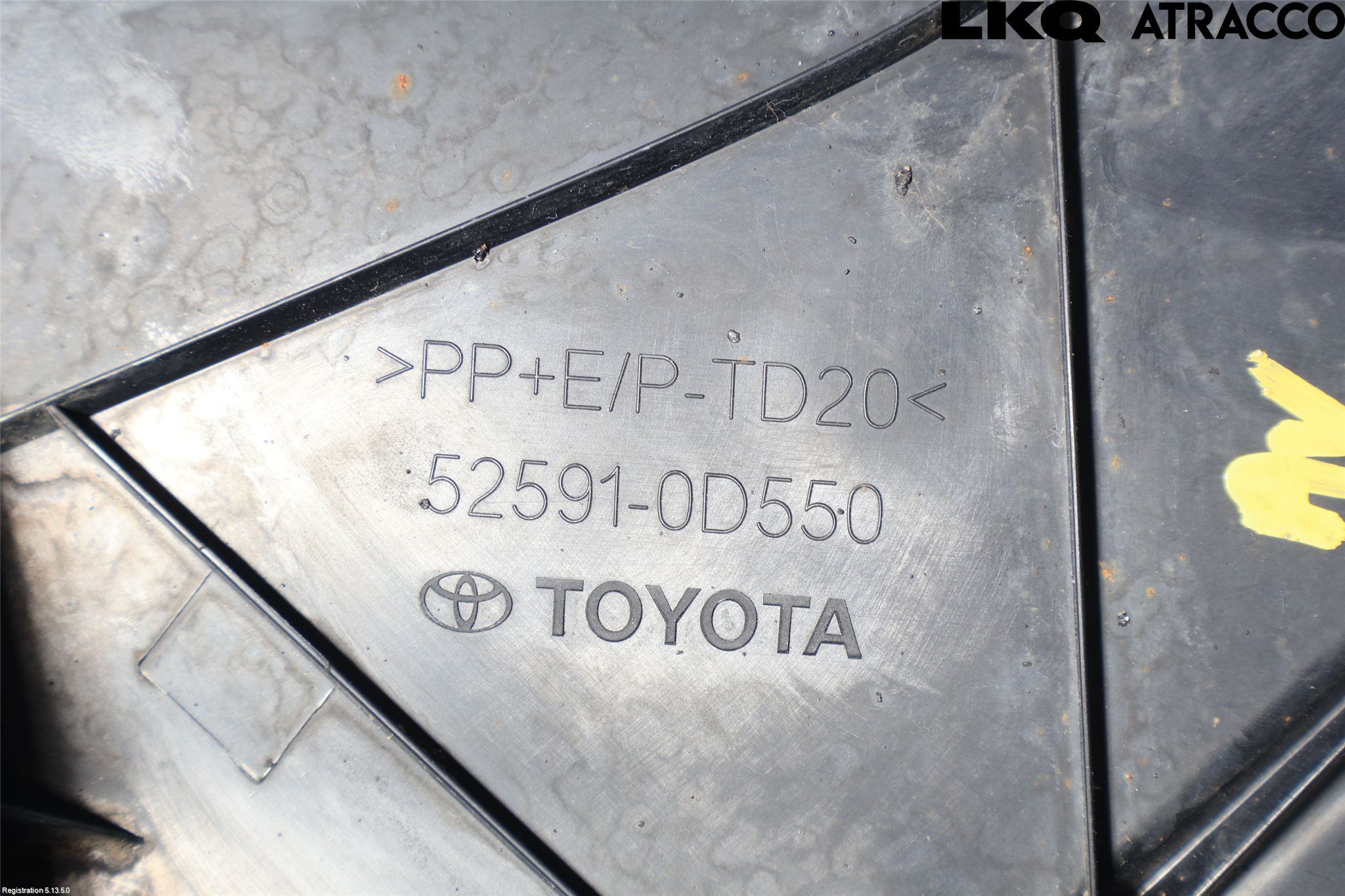 Toyota YARIS XP21 20- Skjerm Indre