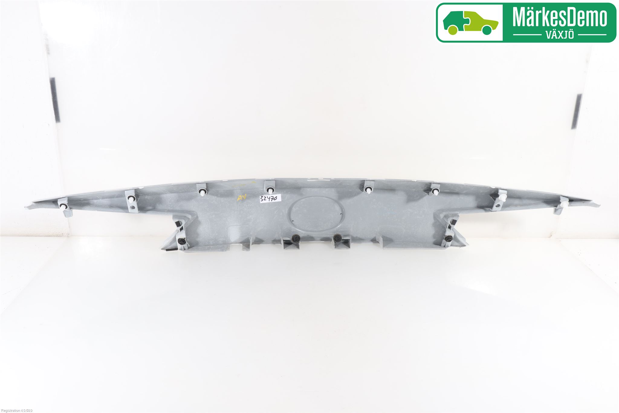 Toyota AURIS 13-19 Refleksplate - Skiltplate