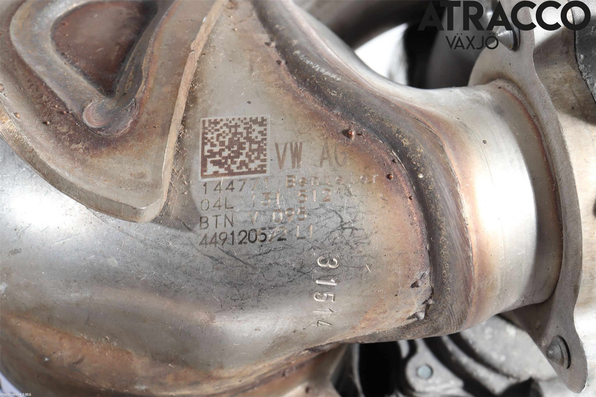 Volkswagen VW PASSAT 15-19 Eksos Kjøler