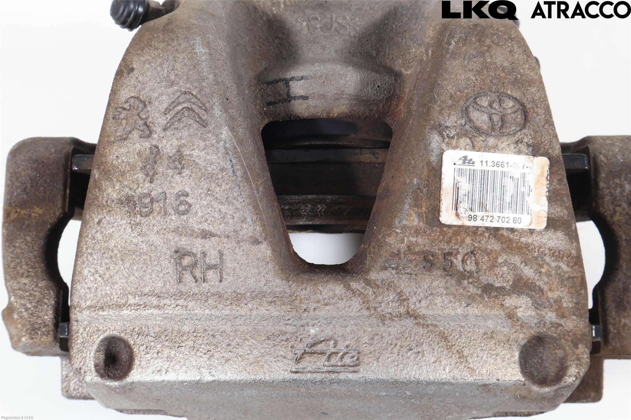 Toyota PROACE II 16- Bremsecaliper Foran Høyre