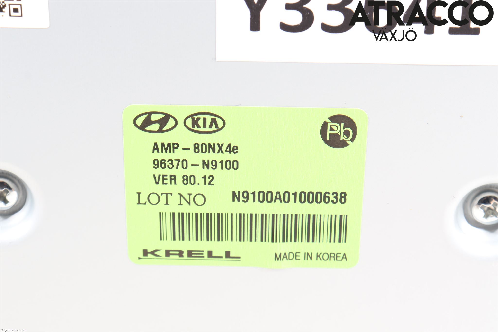 Hyundai TUCSON 05- Stereo Radio Med Cd