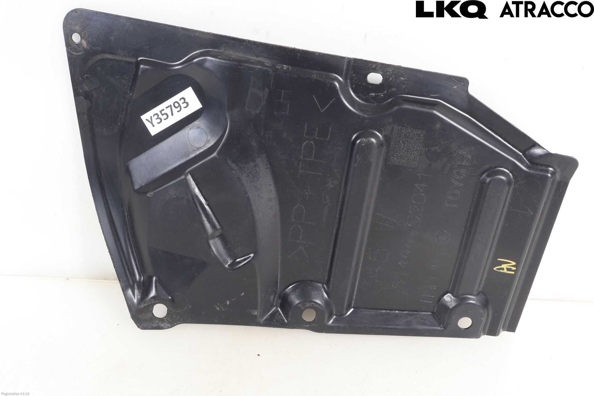 Toyota AVENSIS 09-15 Bunnplate U Motor-Gear-Dørk