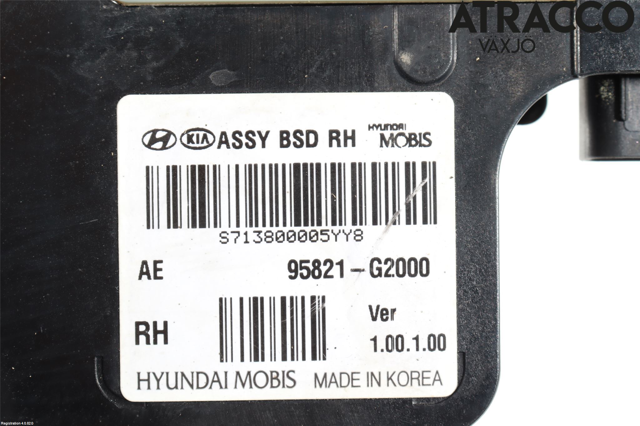 Hyundai IONIQ AE 17-22 Sensor Kollisjonsbeskyttelse