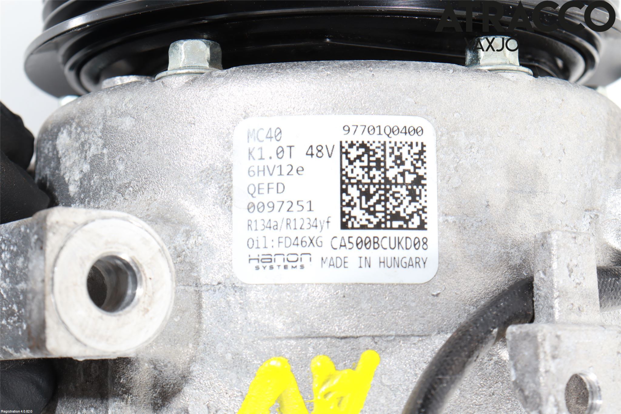Hyundai BAYON BC3 21- Varme Ac Kompressor