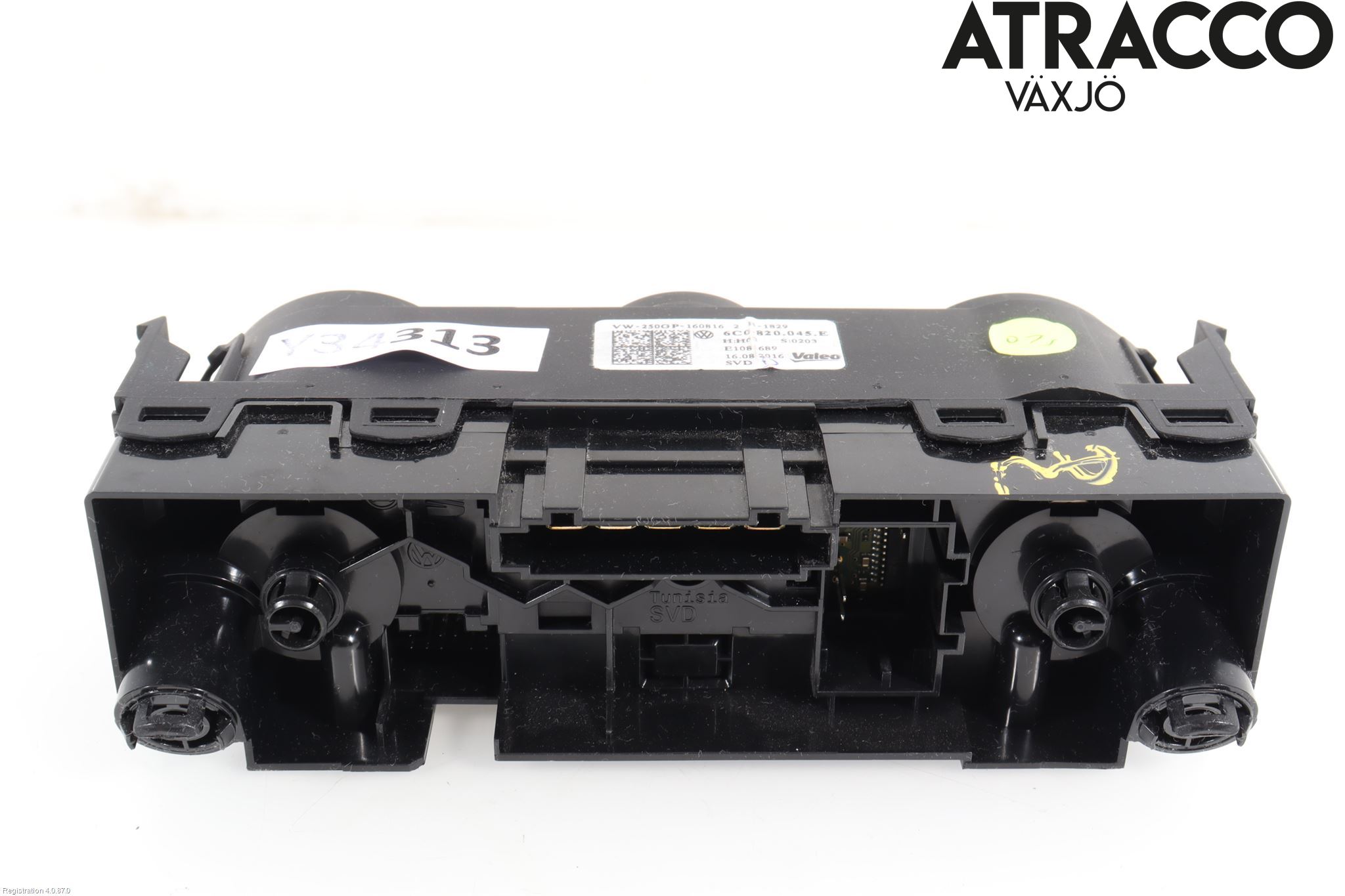 Volkswagen VW POLO 10-17 Varme Ac Betjening-Display