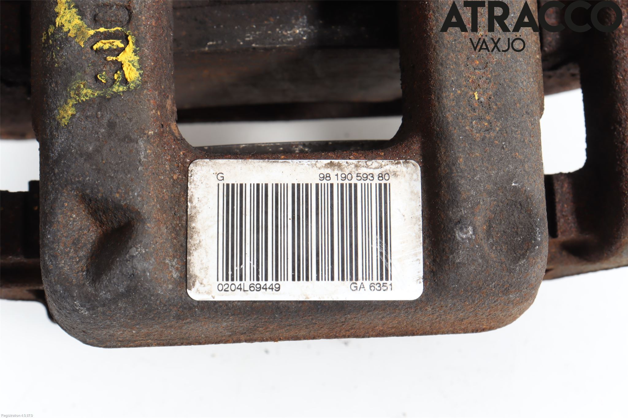 Toyota PROACE CITY 20- Bremsecaliper Bak Venstre