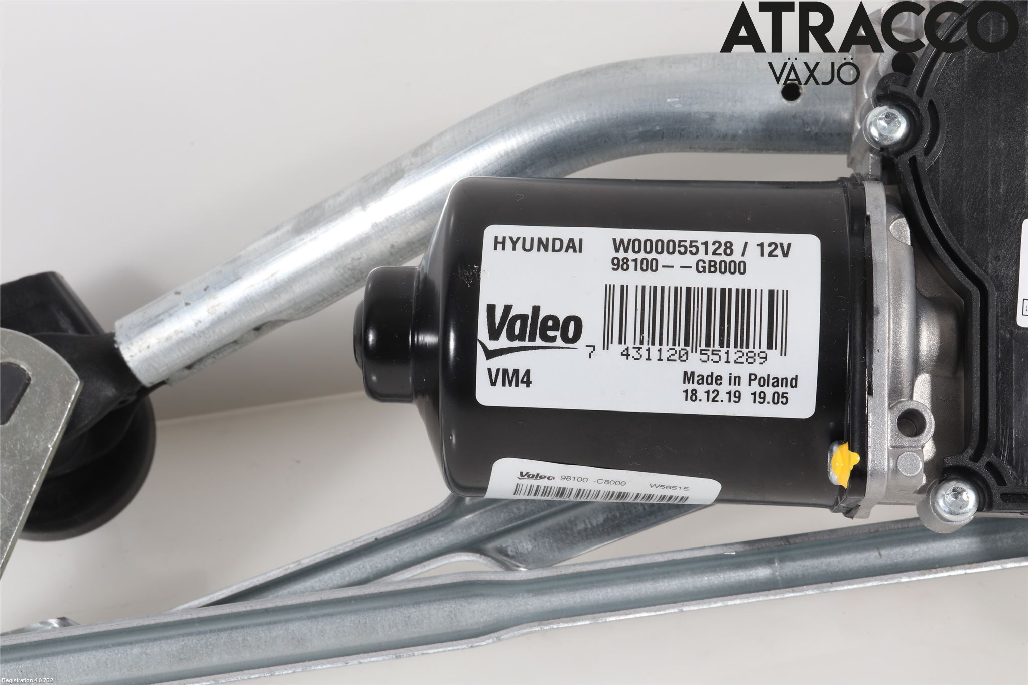 Hyundai i20 GB 15-20 Viskeroverføring Frontrute