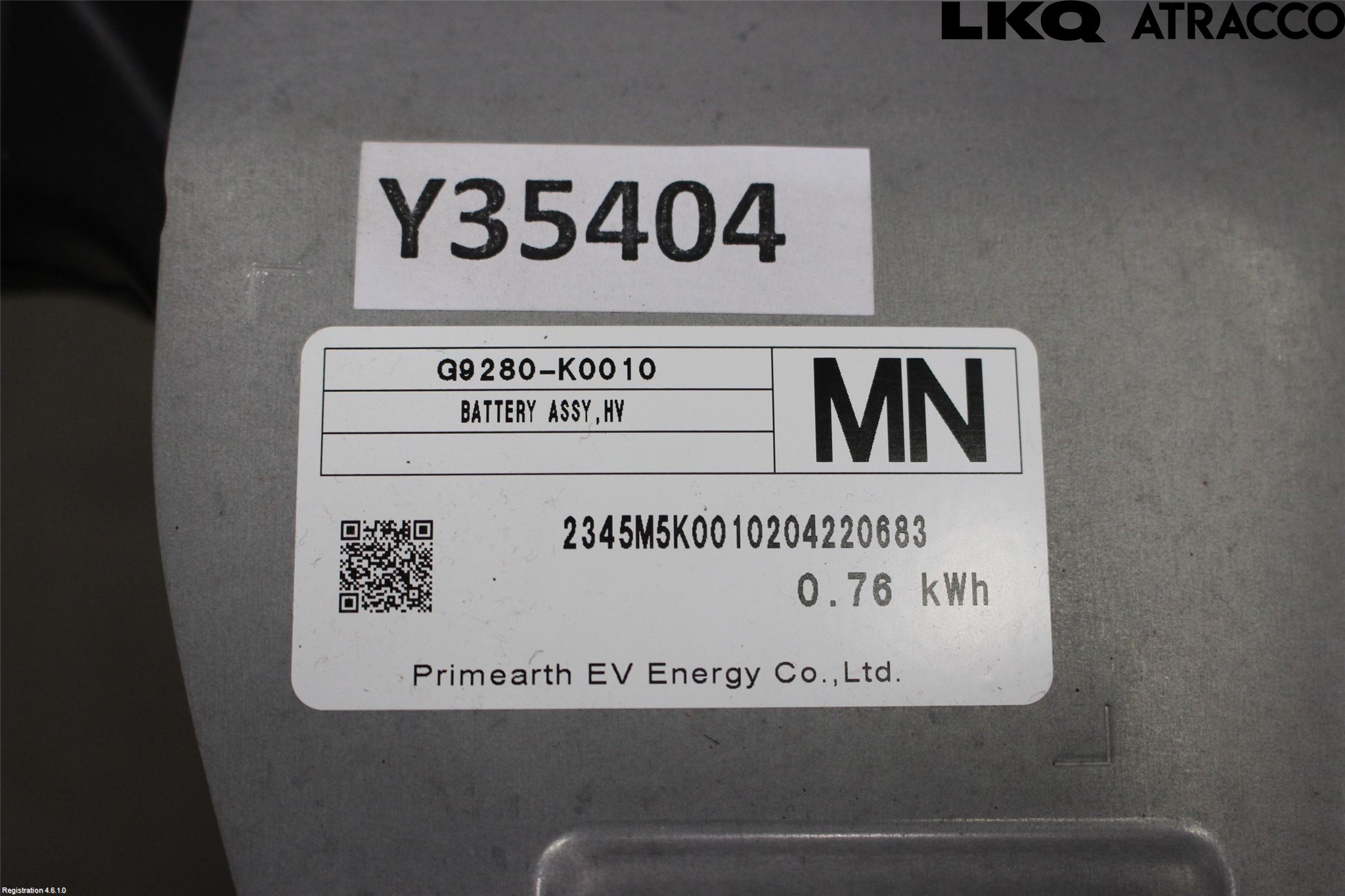 Toyota YARIS XP21 20- Hybrid Batteri