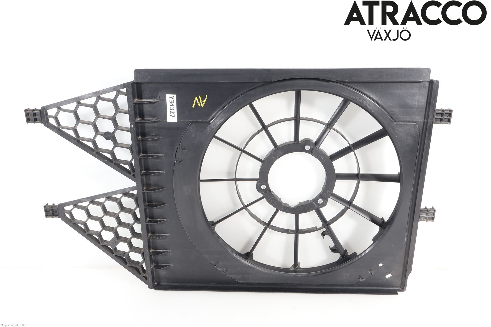 Volkswagen VW POLO 10-17 Kjølevifte-Radiator Hus-Kåpe