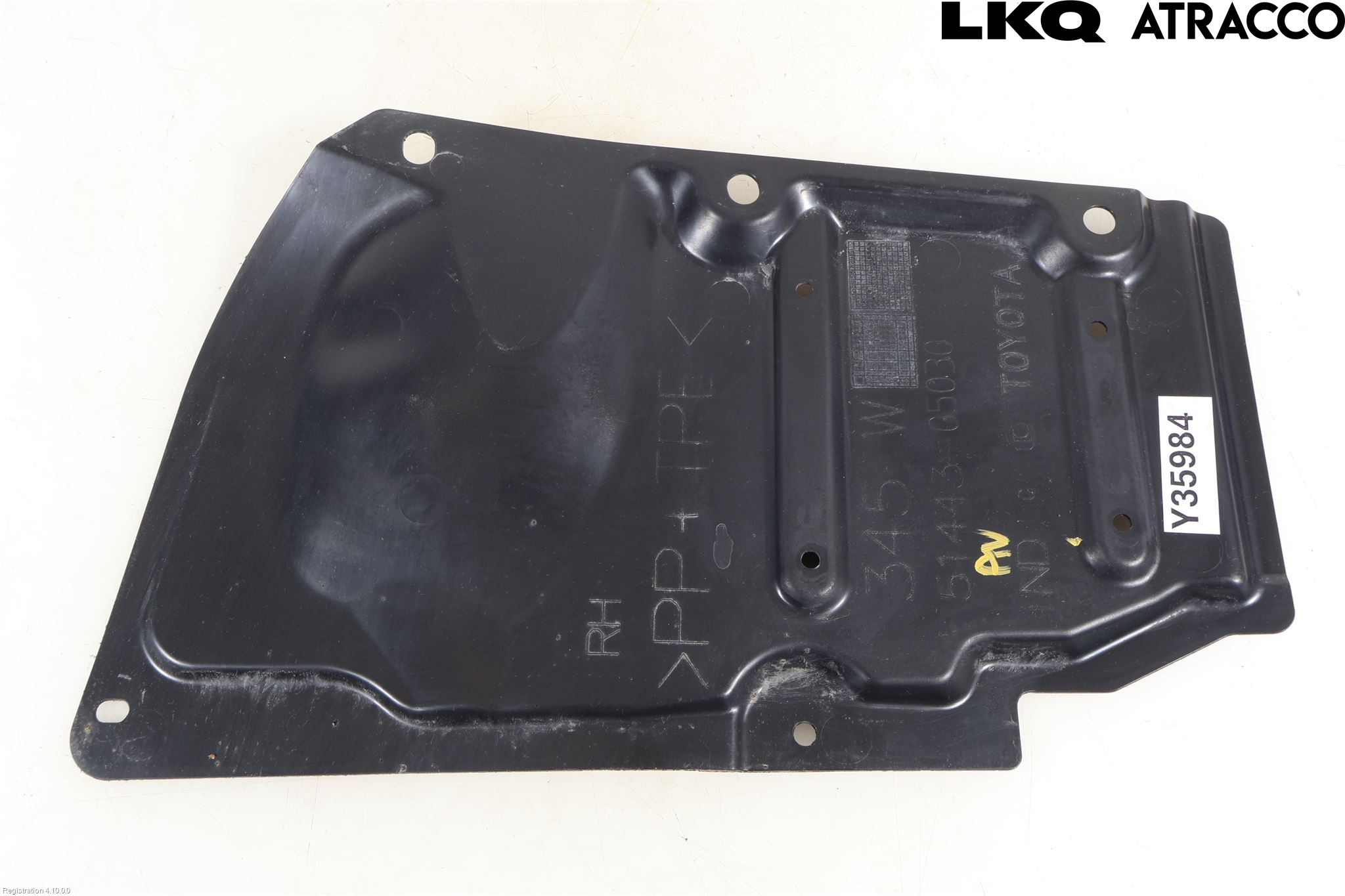 Toyota AURIS 13-19 Bunnplate U Motor-Gear-Dørk