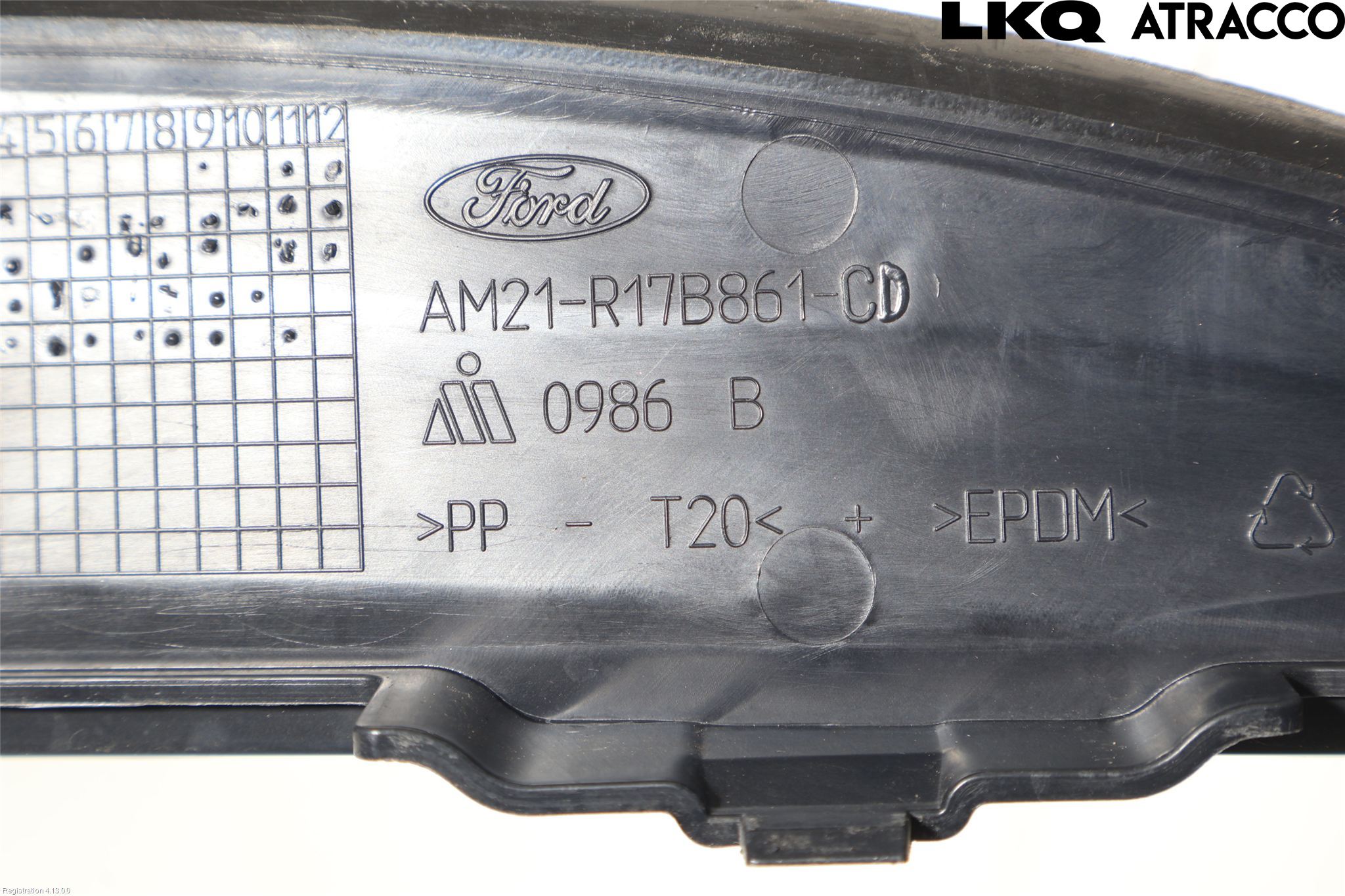 Ford S-MAX 06-15 Refleksplate - Skiltplate