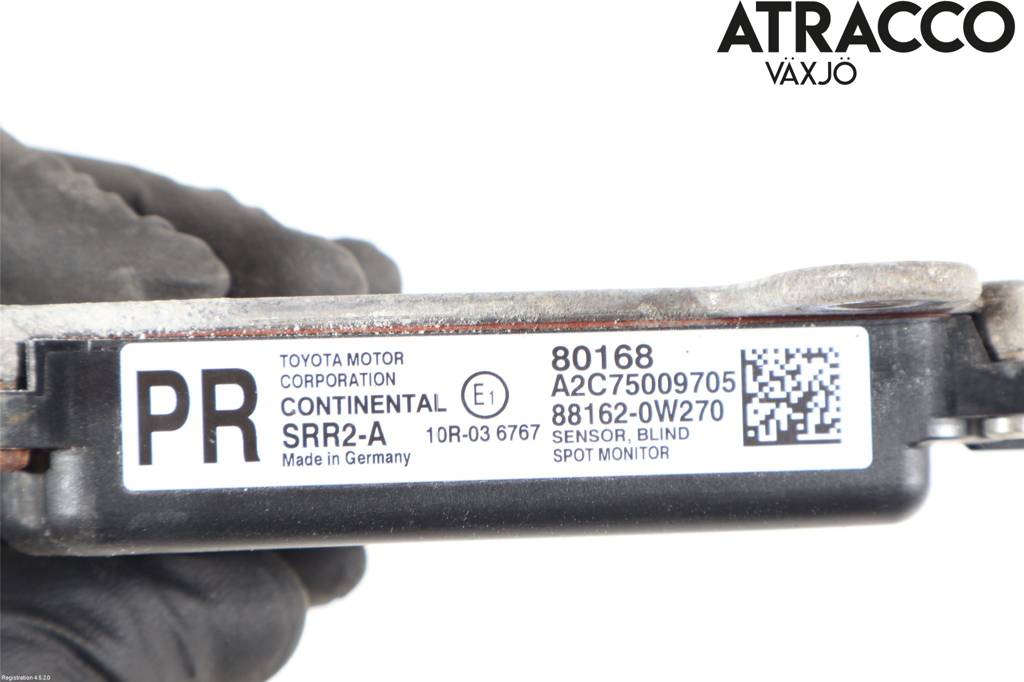 Toyota PRIUS (ZVW50) 16-21 Sensor Kollisjonsbeskyttelse