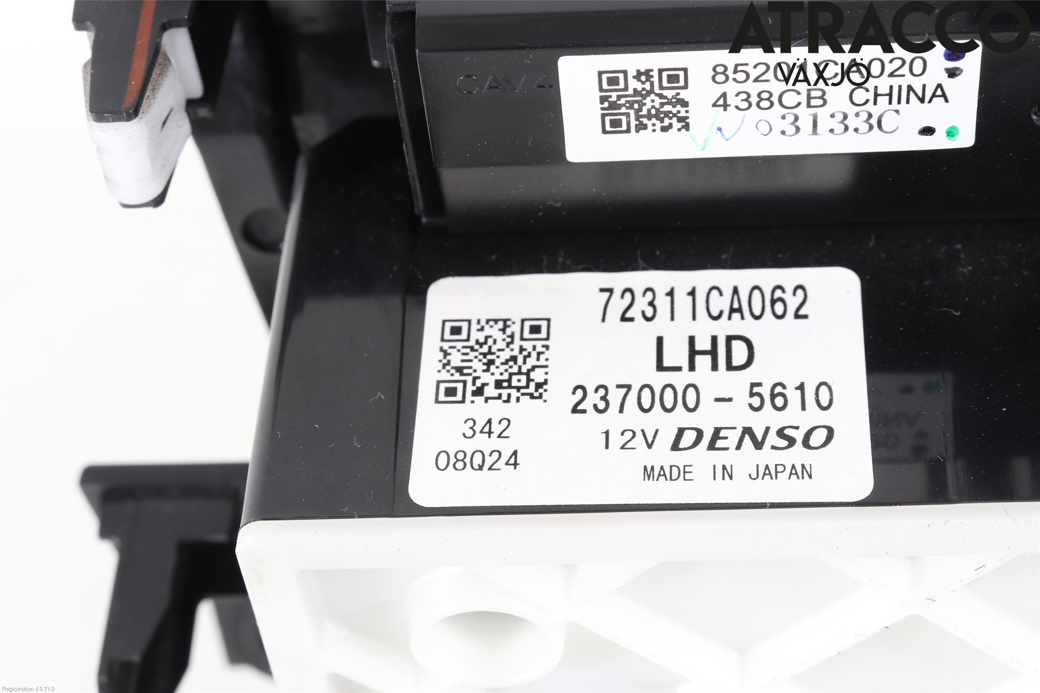 Toyota GT86 12- Varme Ac Betjening-Display