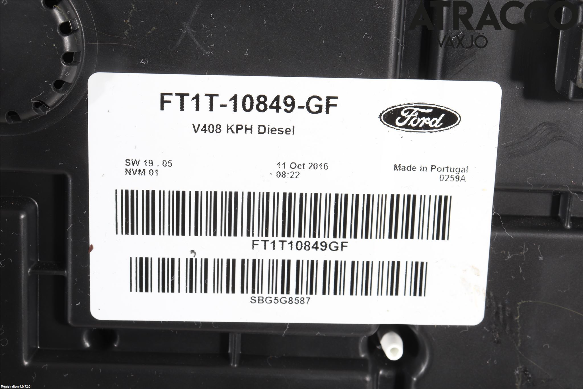 Ford TRANSIT/TOURNEO CONNECT 13-22 Instr Kombinert