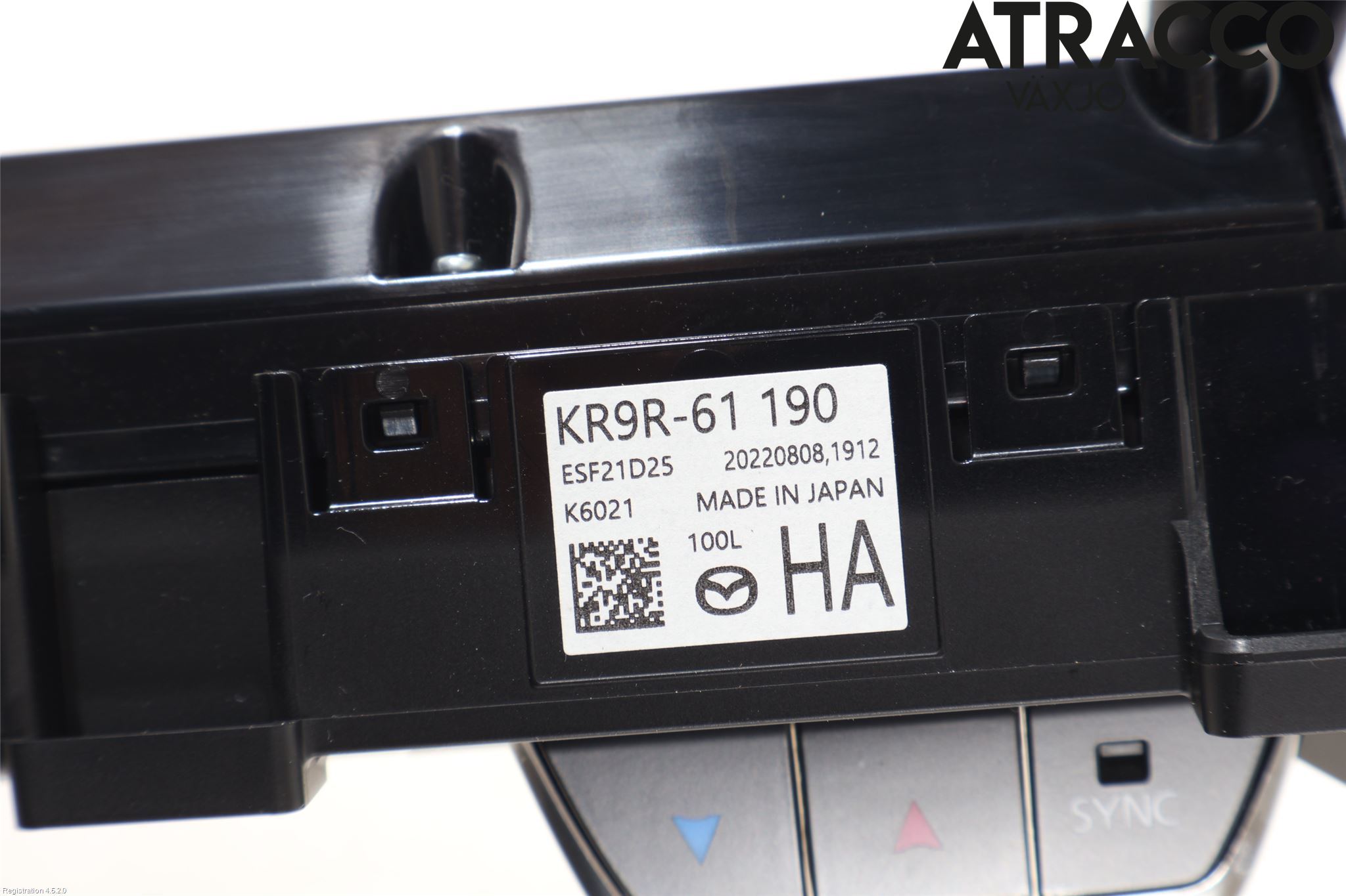 Mazda CX-60 22- Varme Ac Betjening-Display