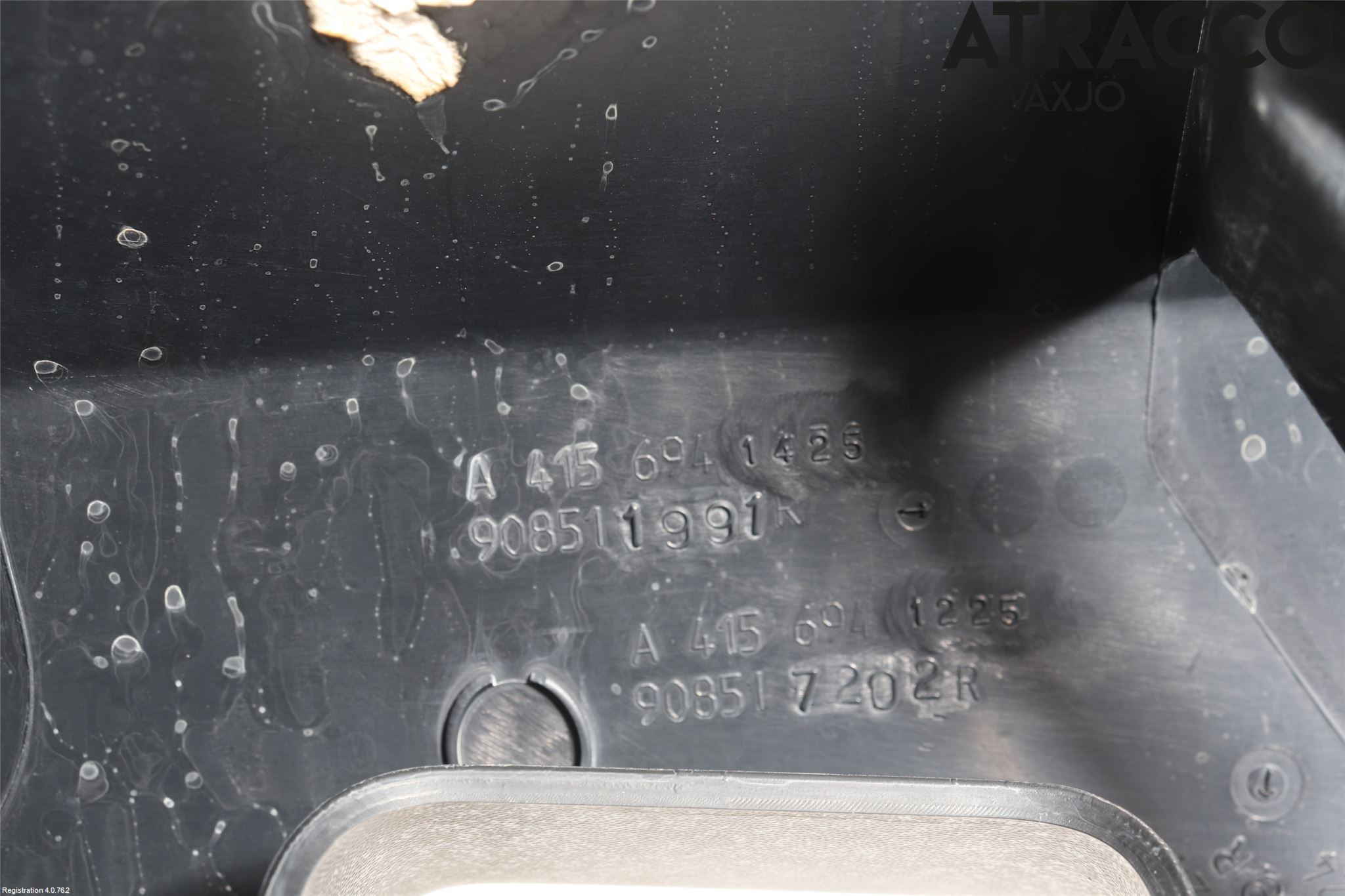 Mercedes-Benz MB CITAN (W415) 13-21 Refleksplate - Skiltplate