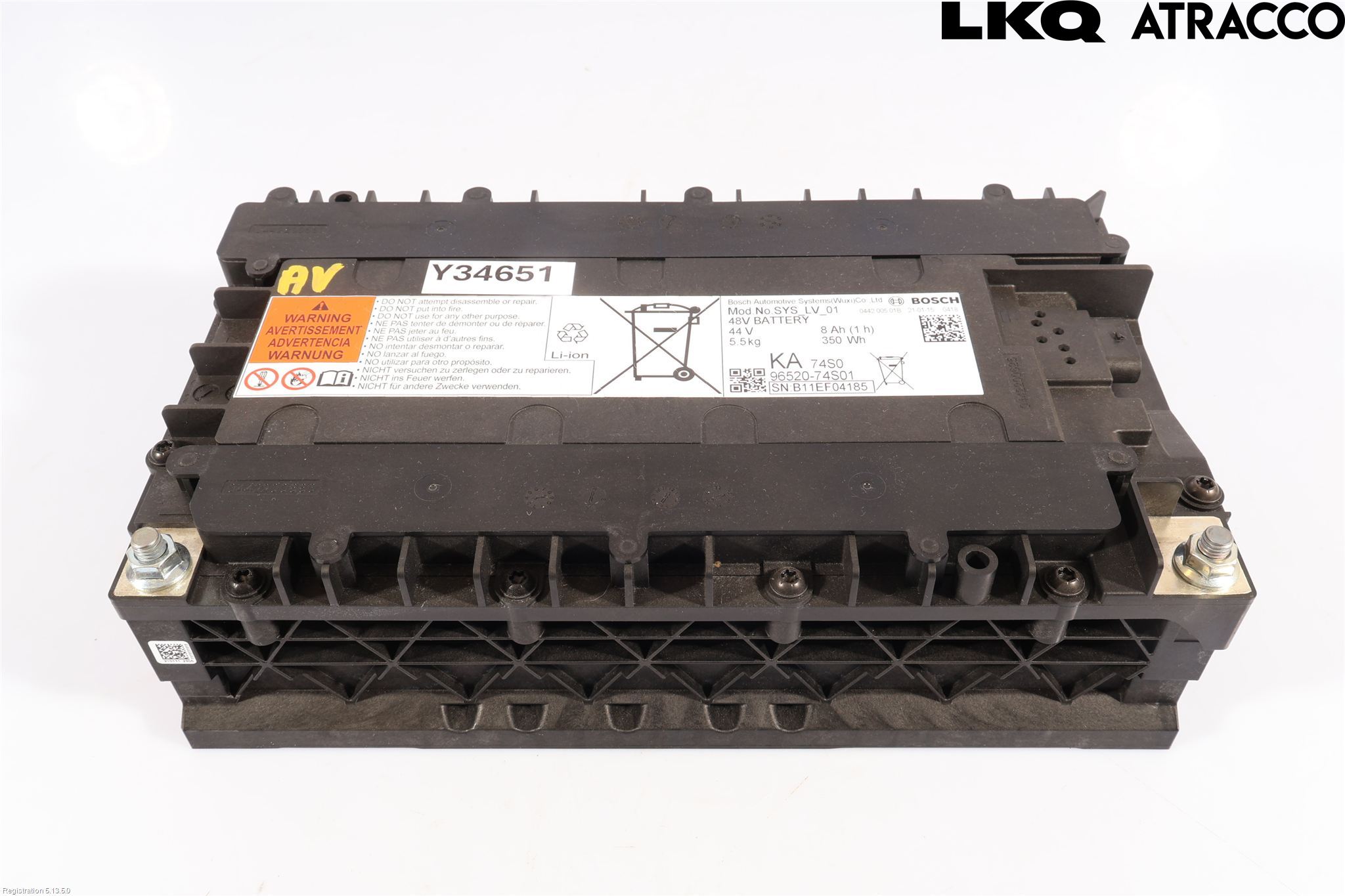 Suzuki VITARA 15- Hybrid Batteri