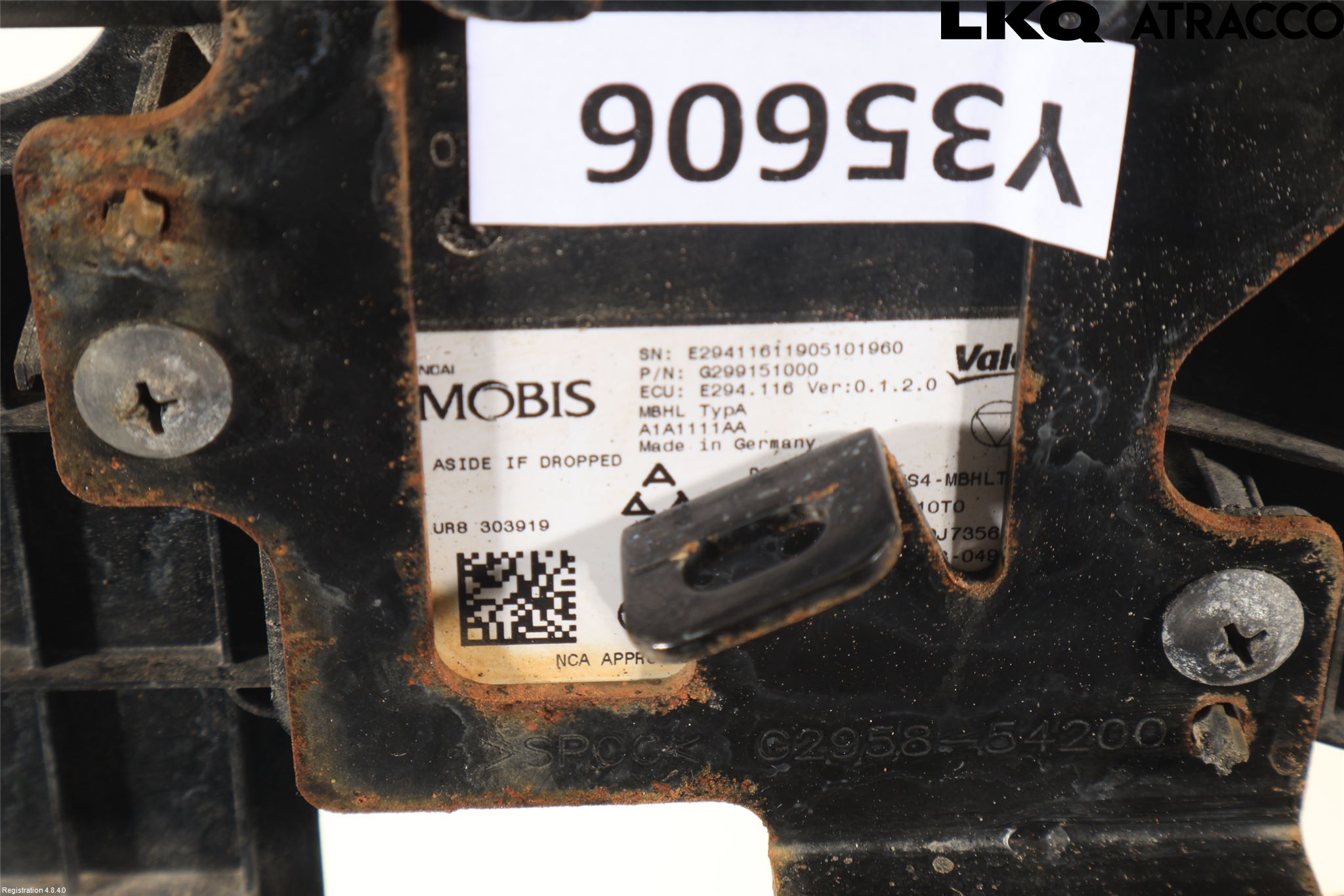 Hyundai IONIQ AE 17-22 Sensor Kollisjonsbeskyttelse