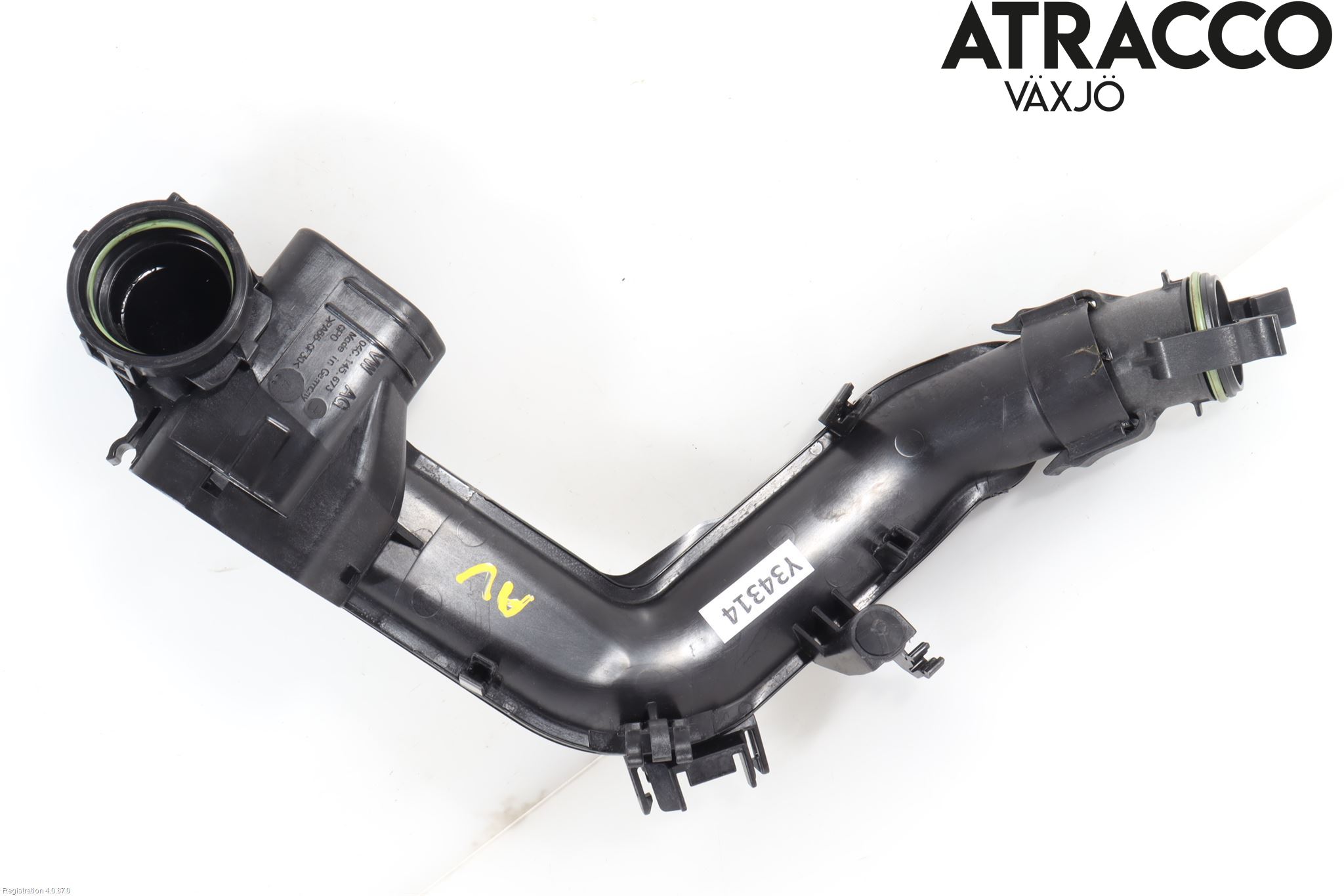 Volkswagen VW GOLF / E-GOLF VII 13-20 Intercooler Rør-Slange