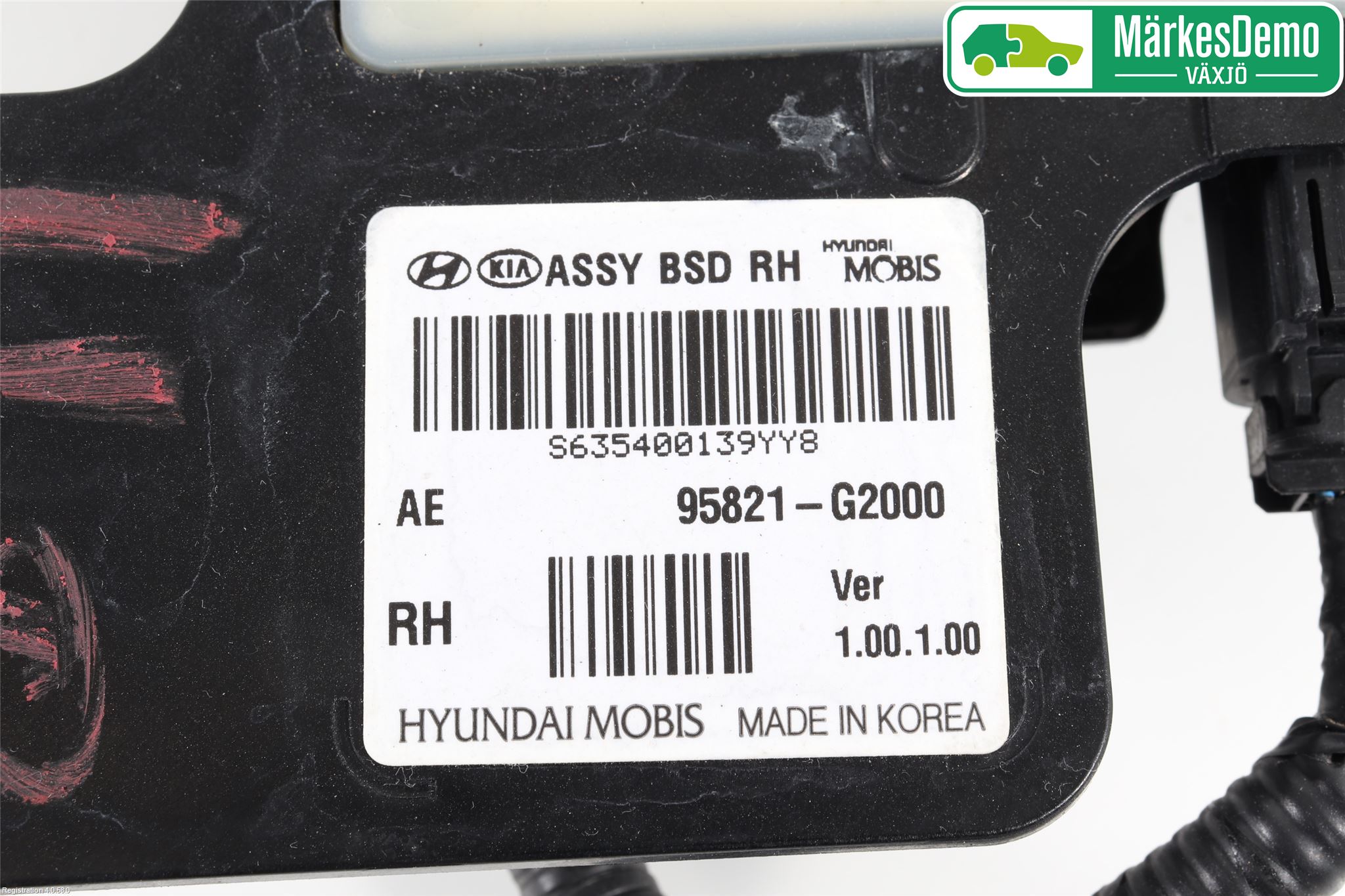 Hyundai IONIQ AE 17-22 Sensor Kollisjonsbeskyttelse