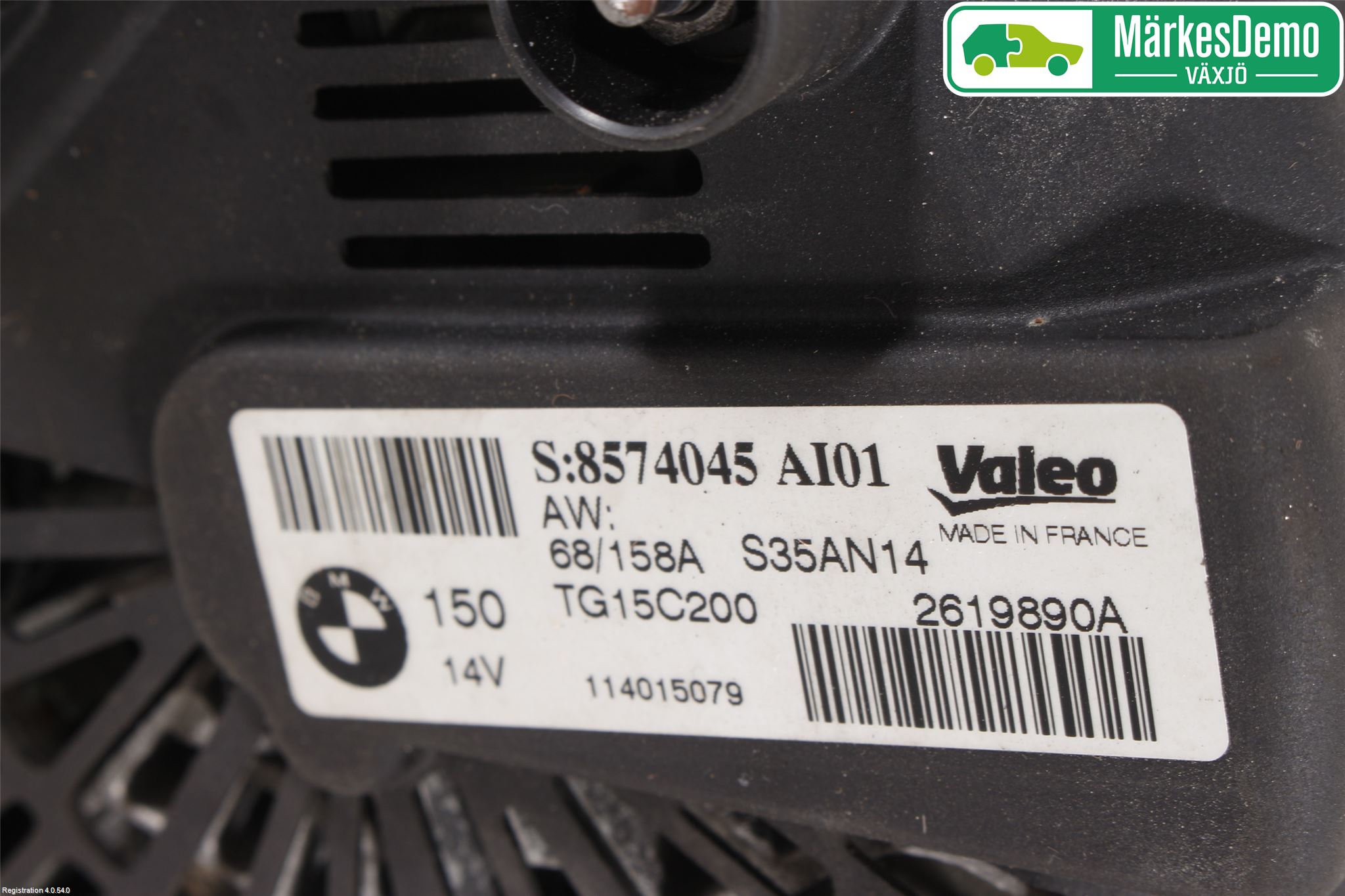 Toyota VERSO 09-18 Dynamo