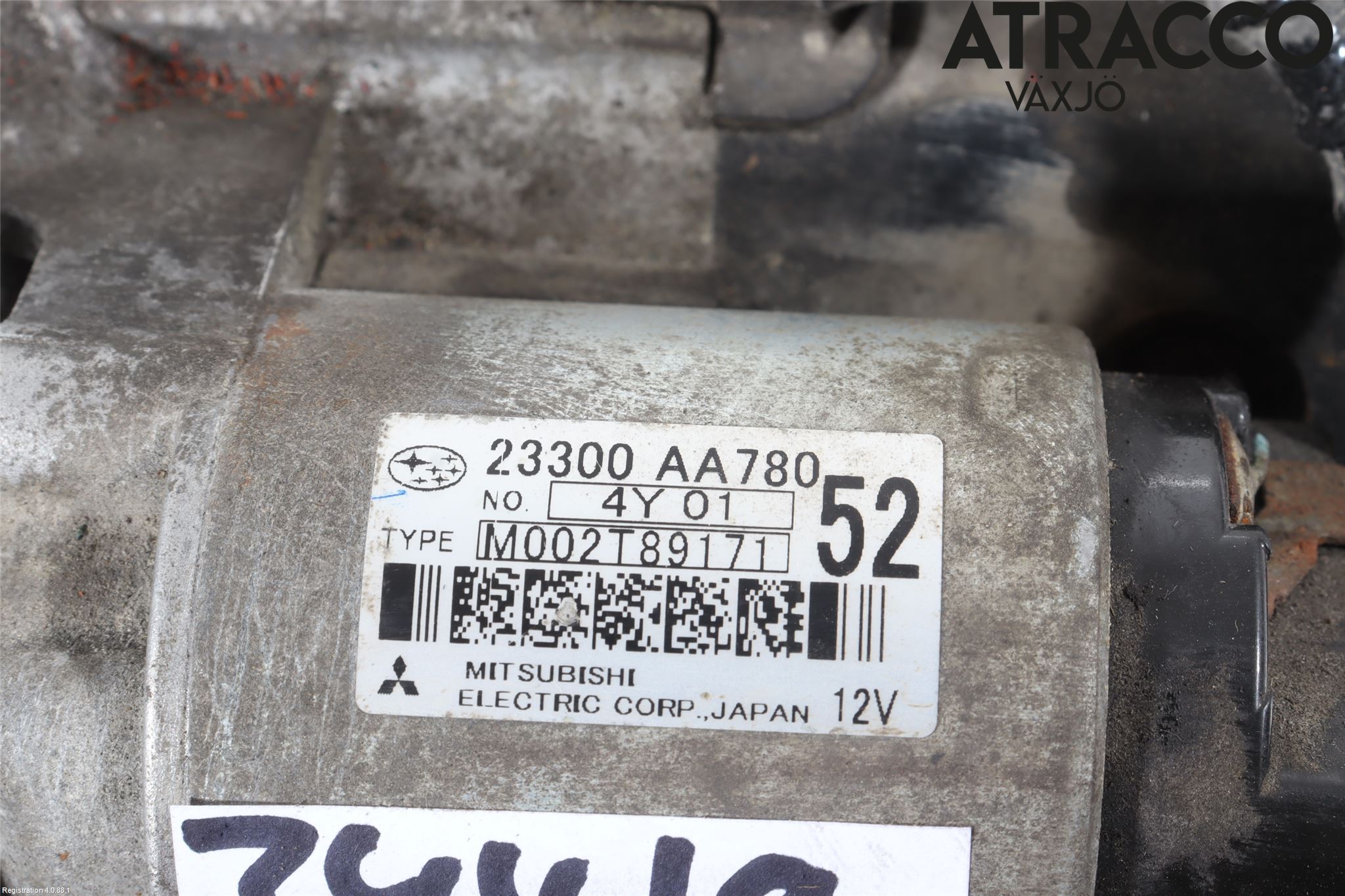 Subaru OUTBACK 15-20 Startmotor Diesel
