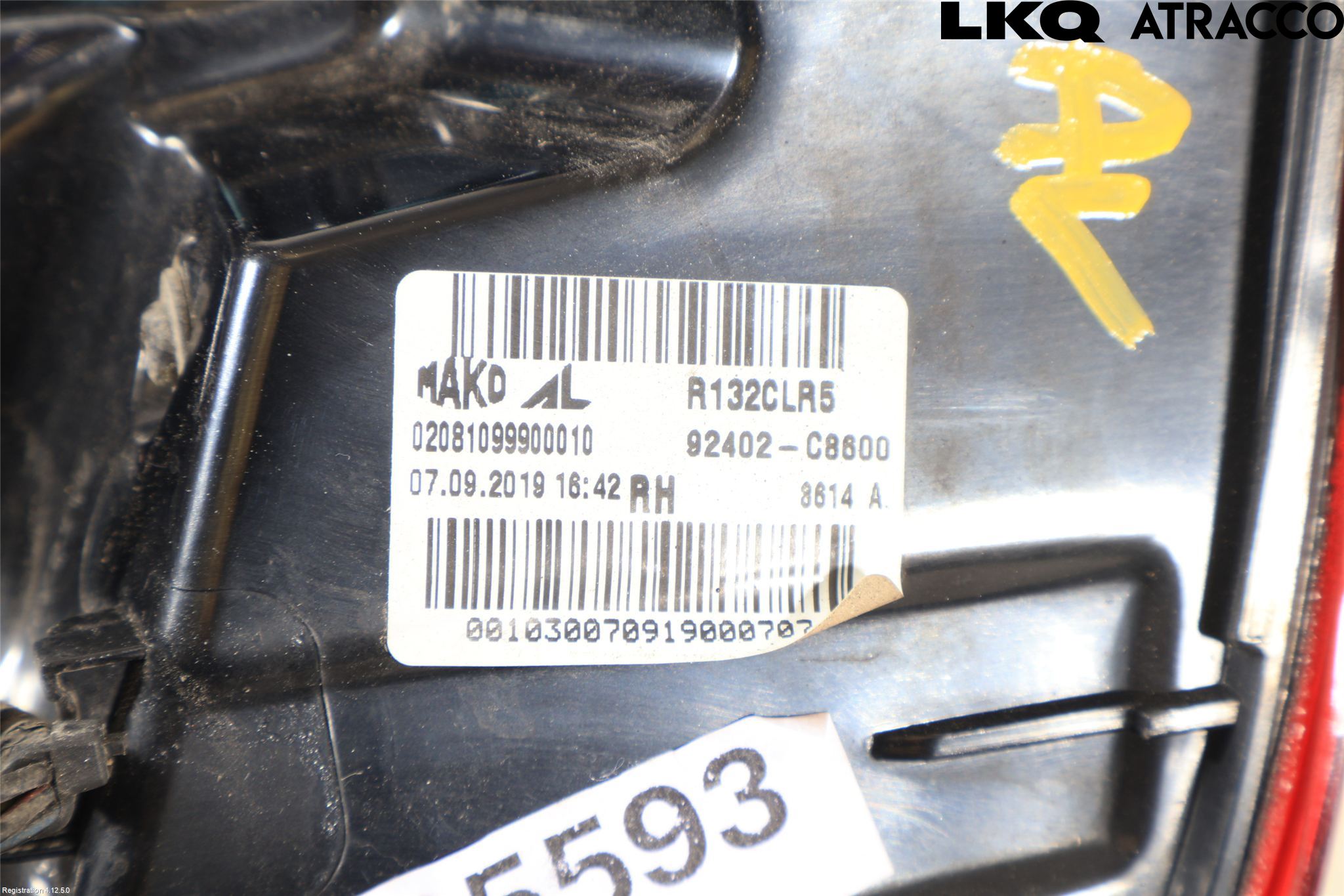Hyundai i20 GB 15-20 Baklykt Høyre