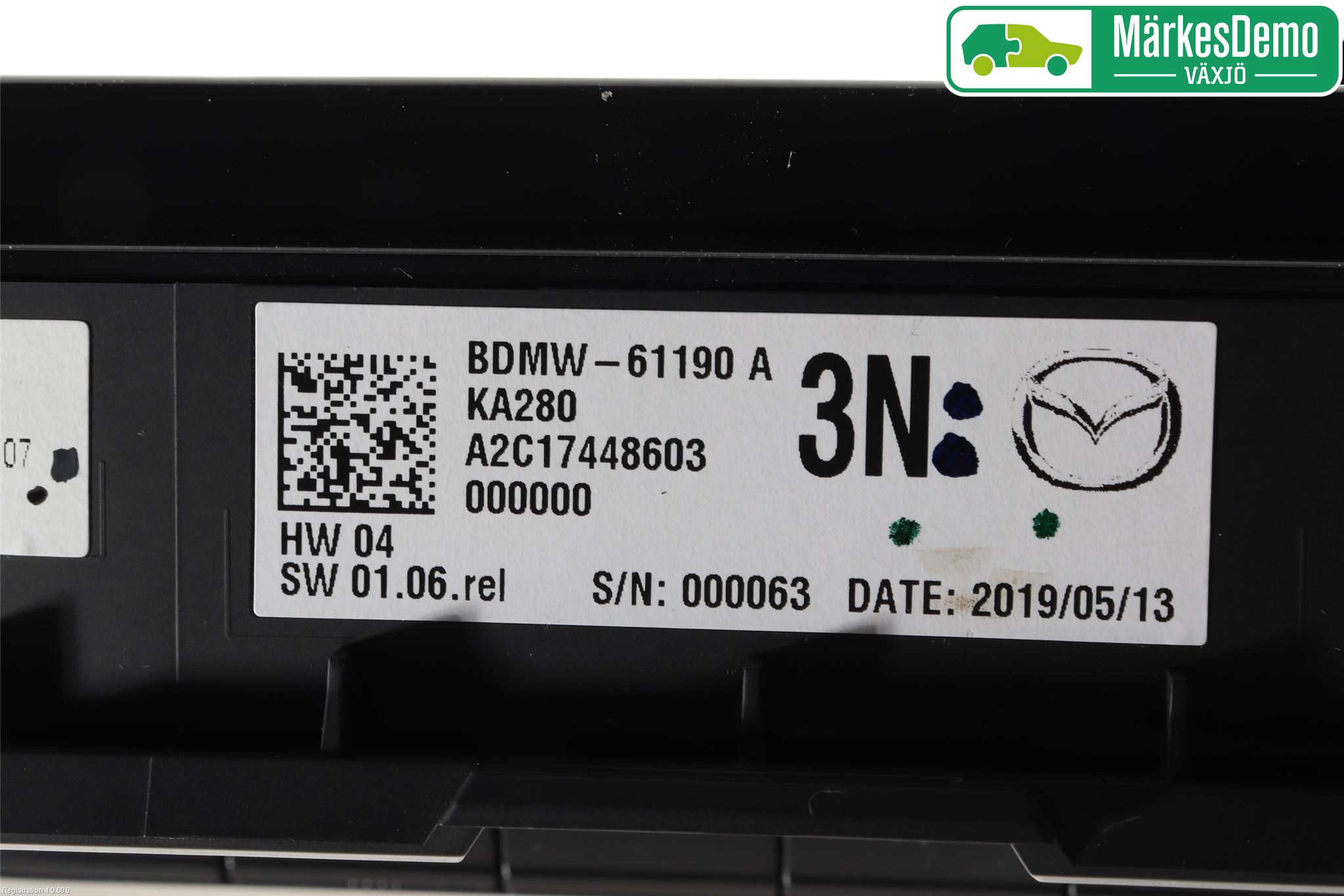 Mazda CX-30 20- Varme Ac Betjening-Display