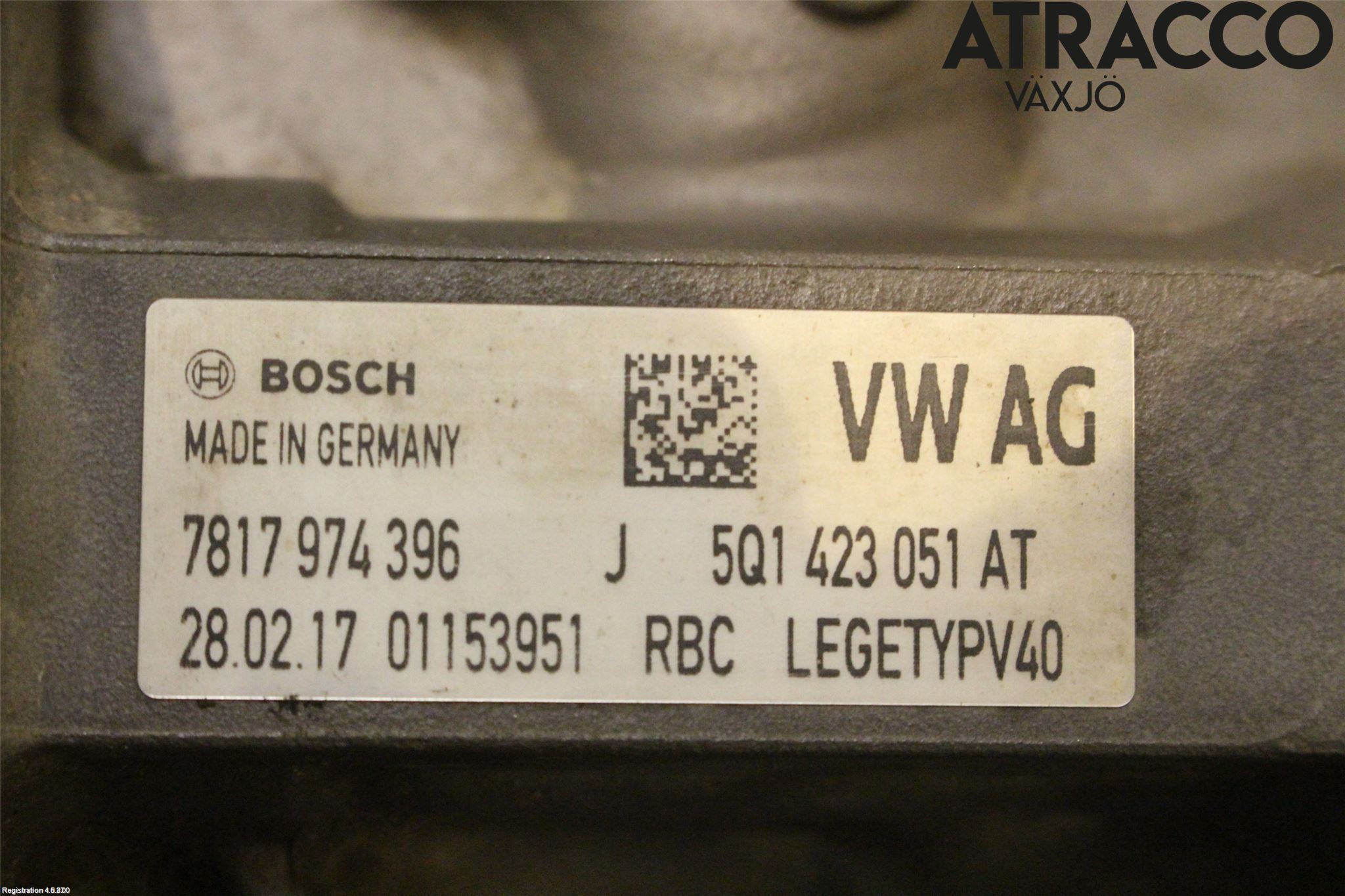 Volkswagen VW GOLF / E-GOLF VII 13-20 Styrväxel/Snäcka Elektrisk
