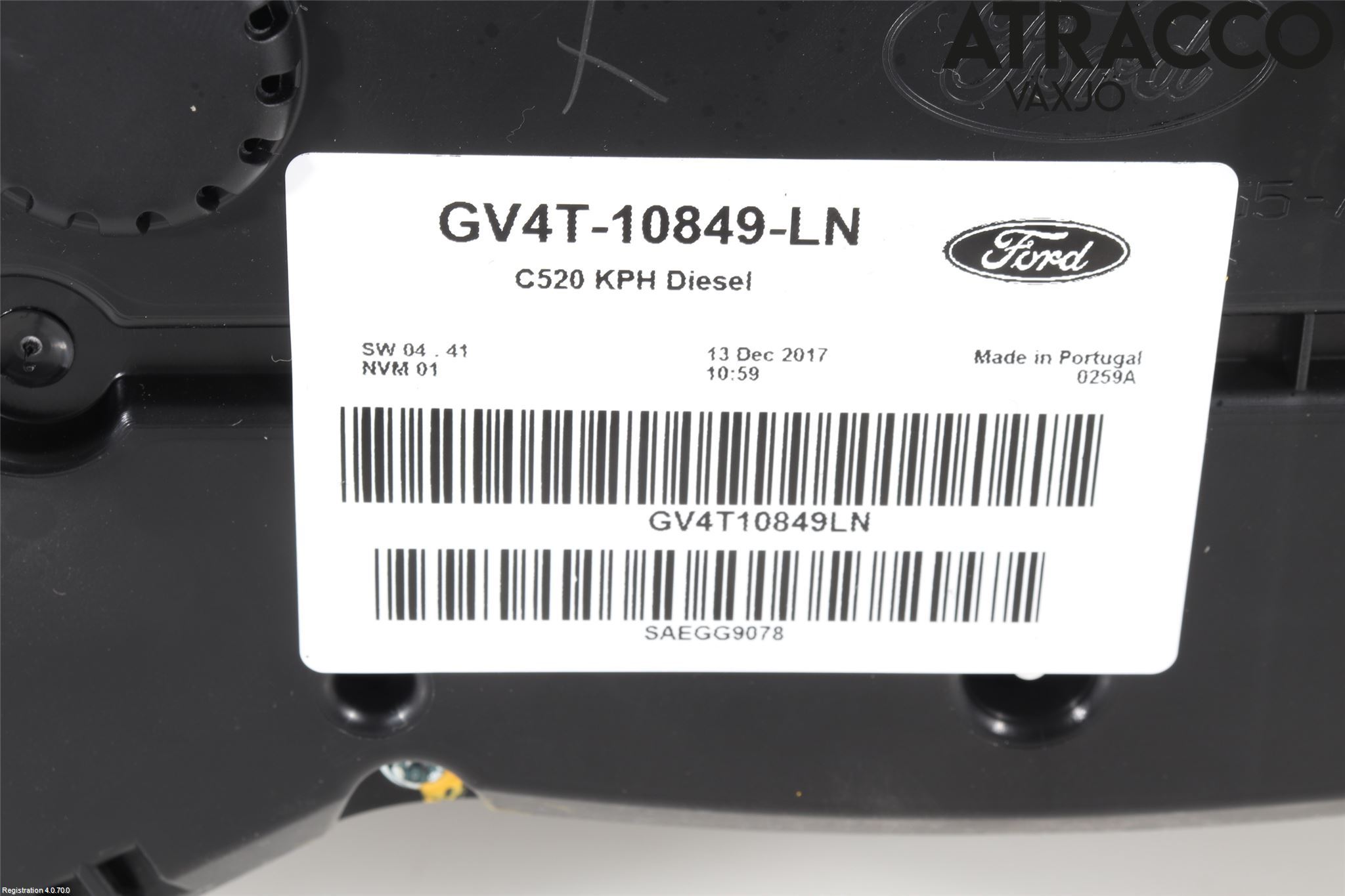 Ford KUGA 17-19 Instr Kombinert