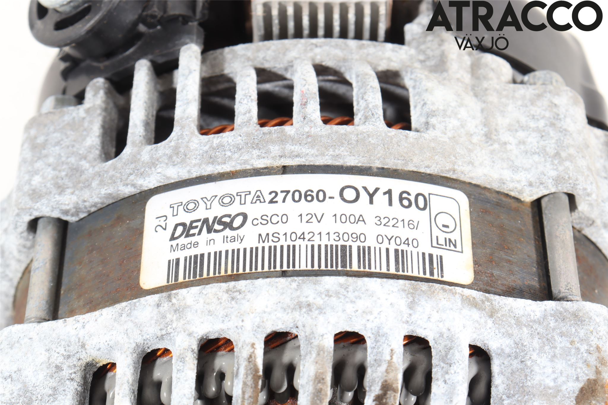 Toyota YARIS XP130 15-20 Dynamo