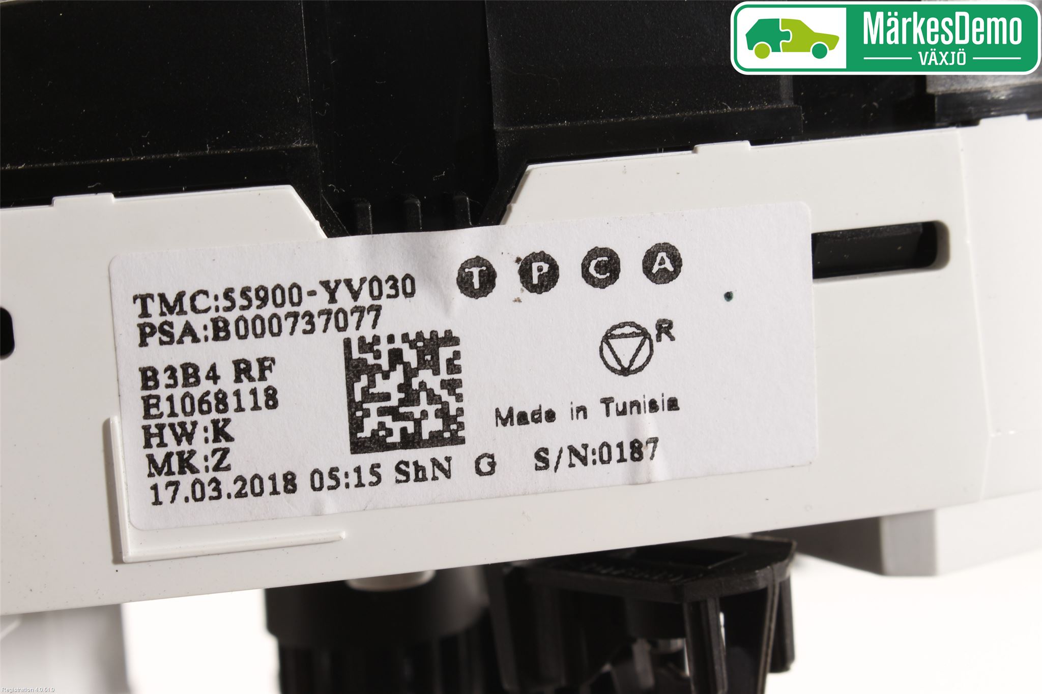 Toyota AYGO 15-21 Varme Ac Betjening-Display