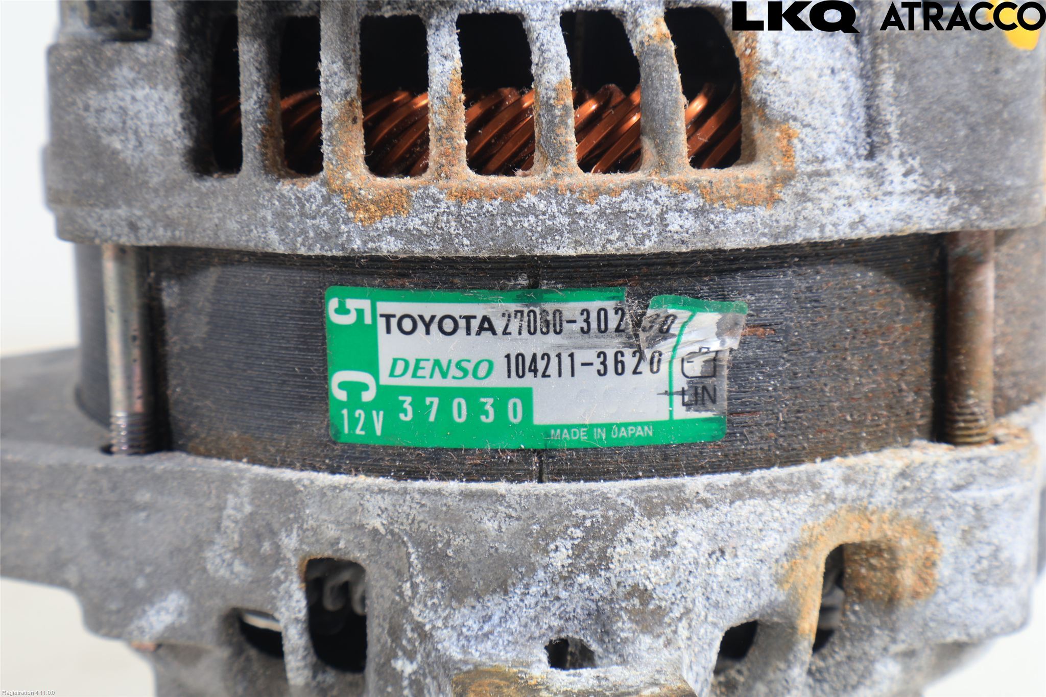 Toyota HILUX 16- Dynamo