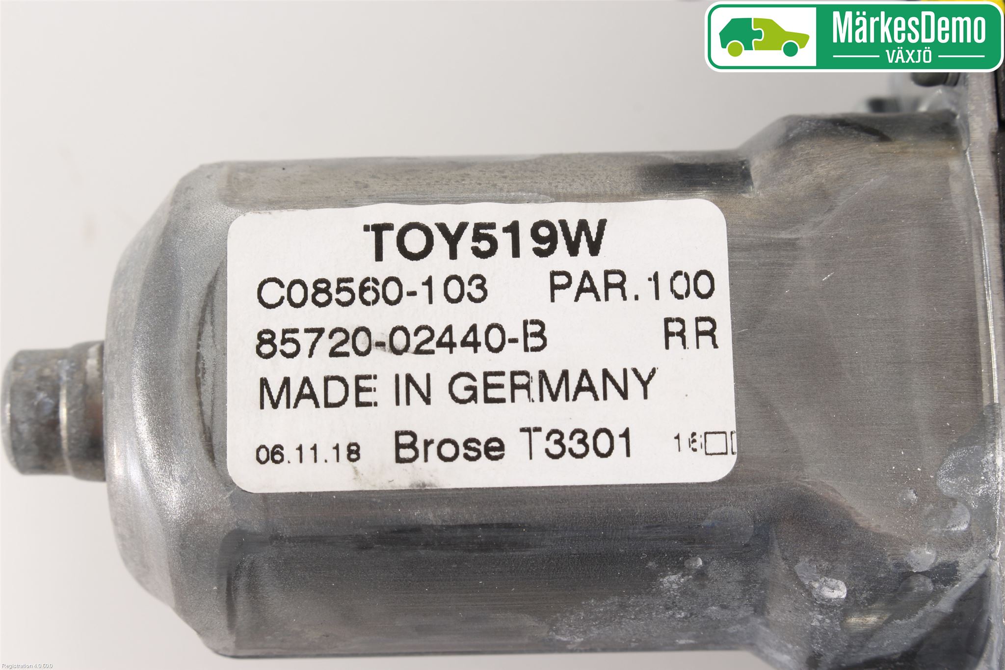 Toyota AURIS 13-19 Vindusheis El Komp