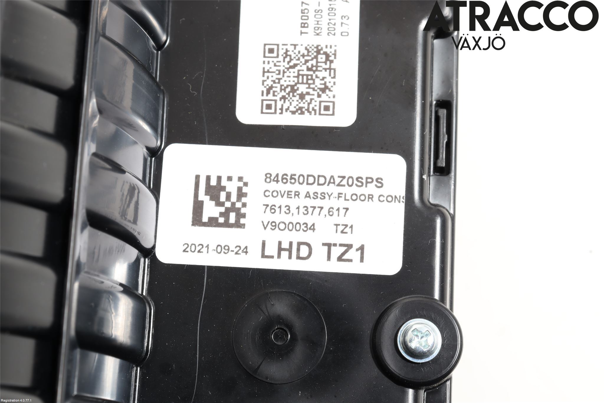 Hyundai KONA/ELECTRIC OS 18-23 Instrumentkonsoll Gulv