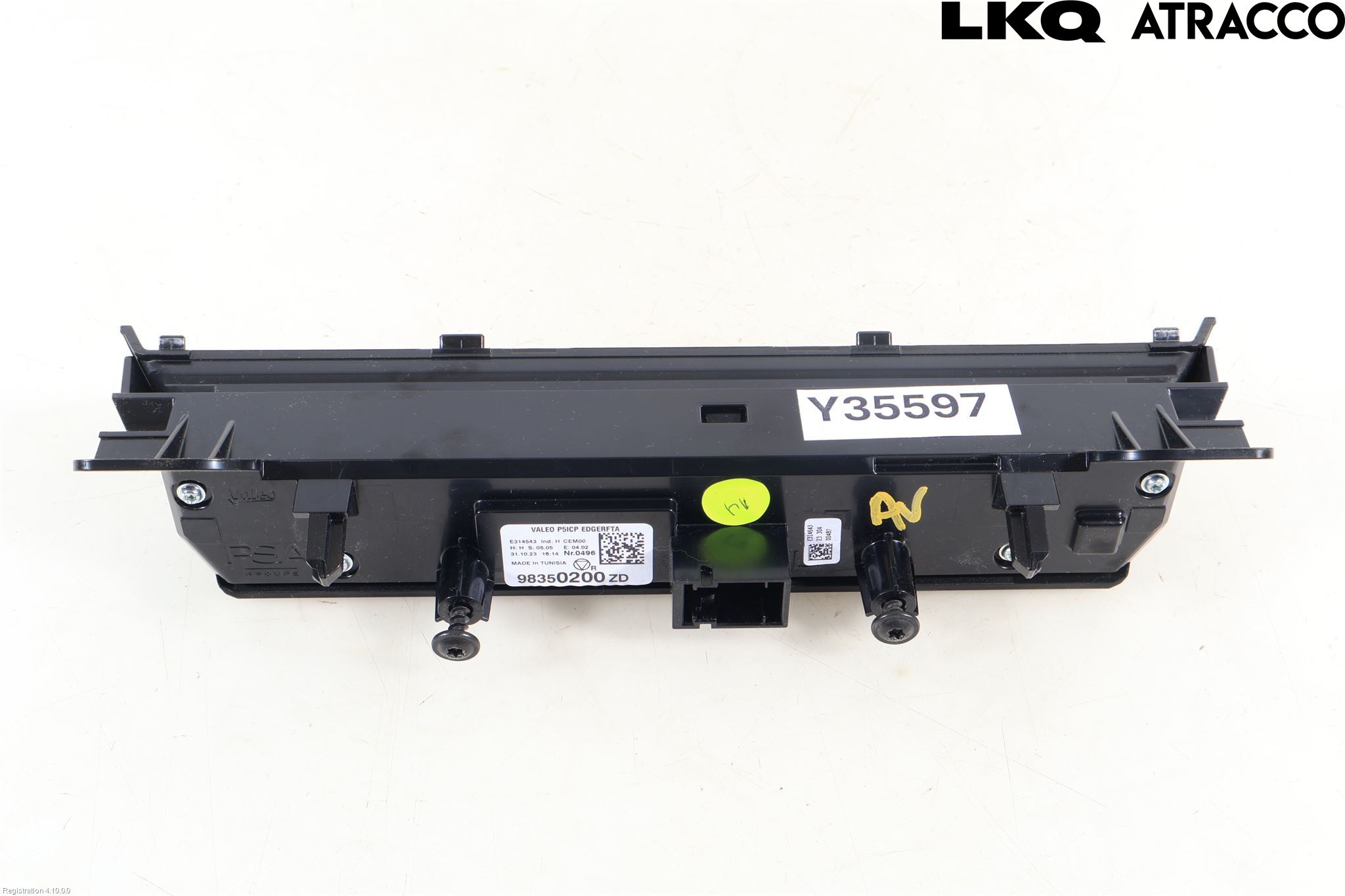 Peugeot 308/E-308 21- Varme Ac Betjening-Display