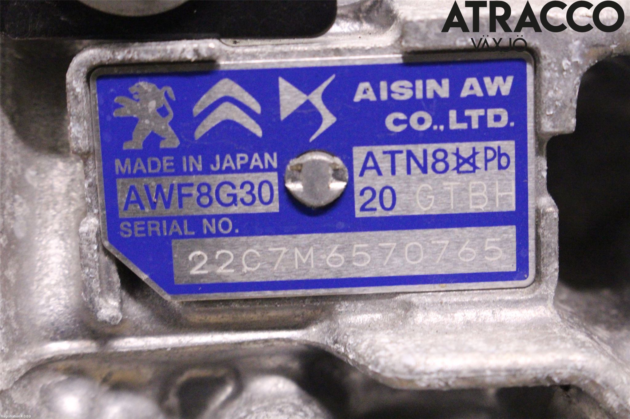 Peugeot 208/E-208 20- Gearkasse Automat