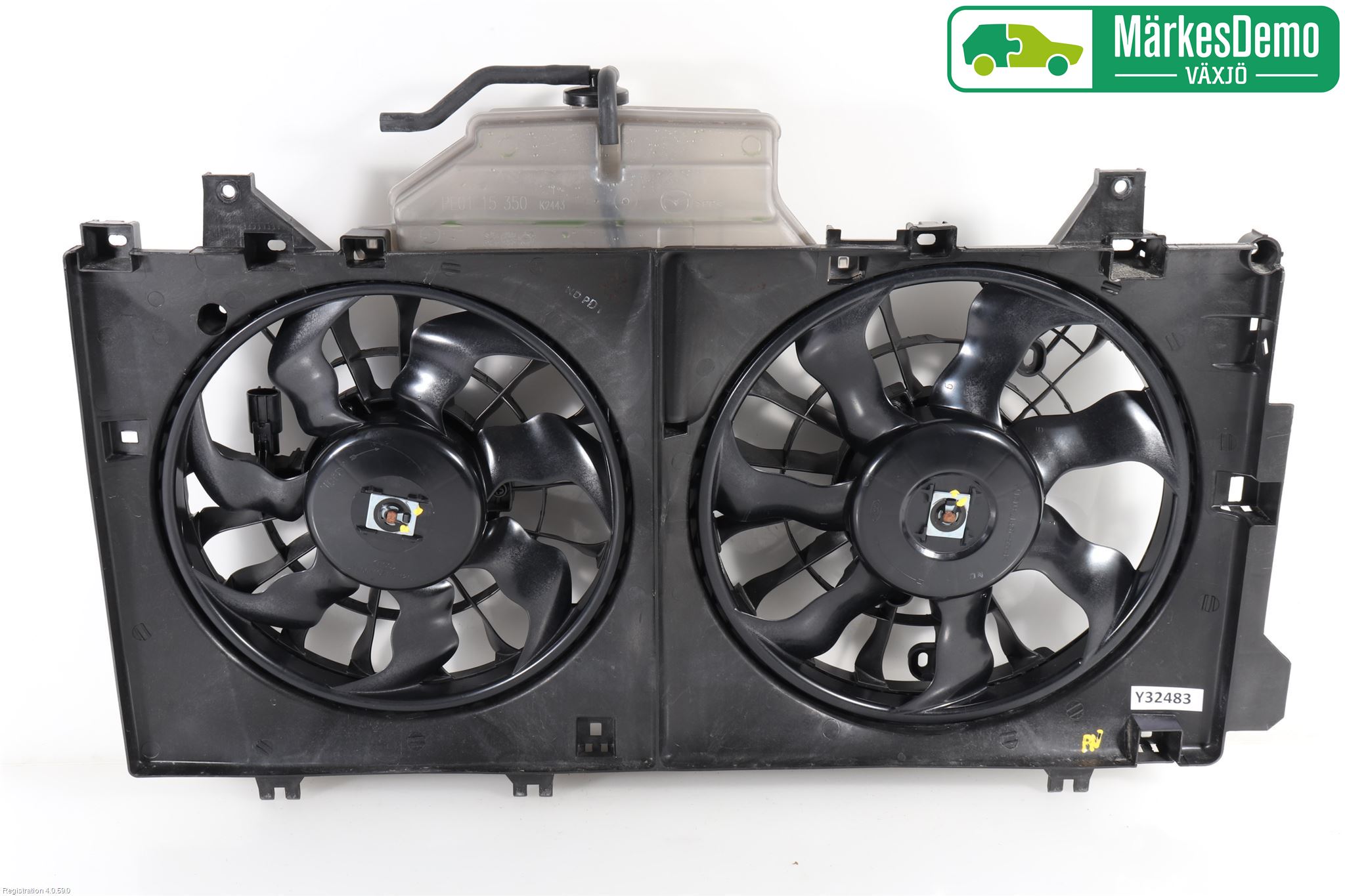 Mazda 3 III 14-19 Kjølevifte-Radiator Hus-Kåpe