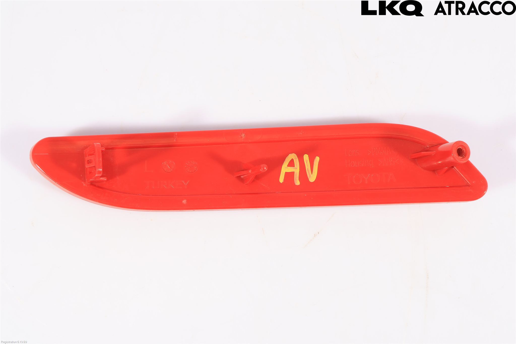 Toyota AURIS 13-19 Refleks Bak