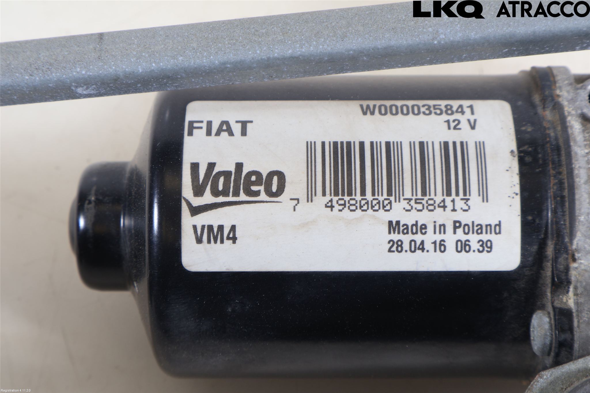 Fiat 500L 13-19 Viskeroverføring Frontrute