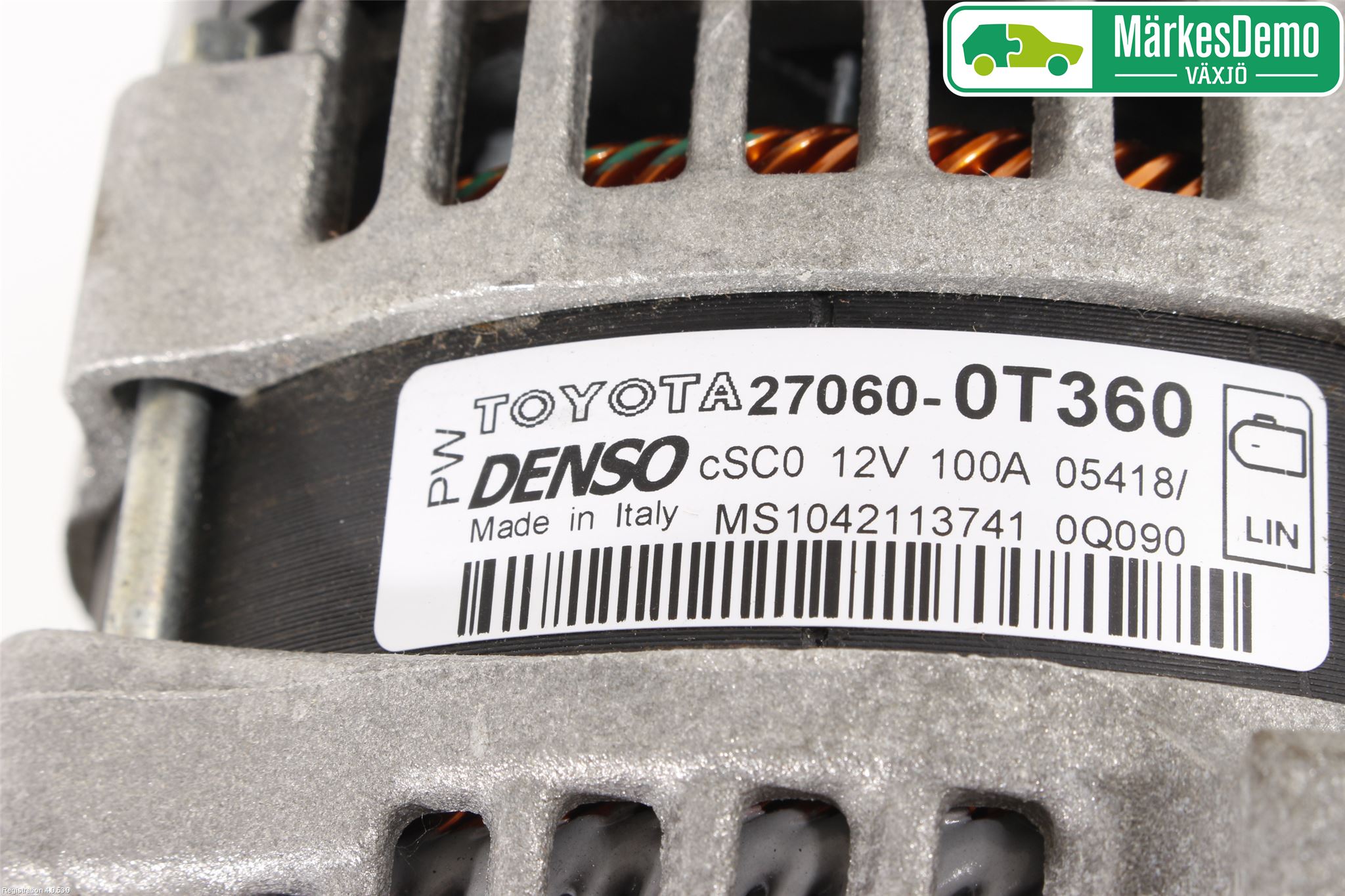 Toyota AVENSIS 16-18 Dynamo