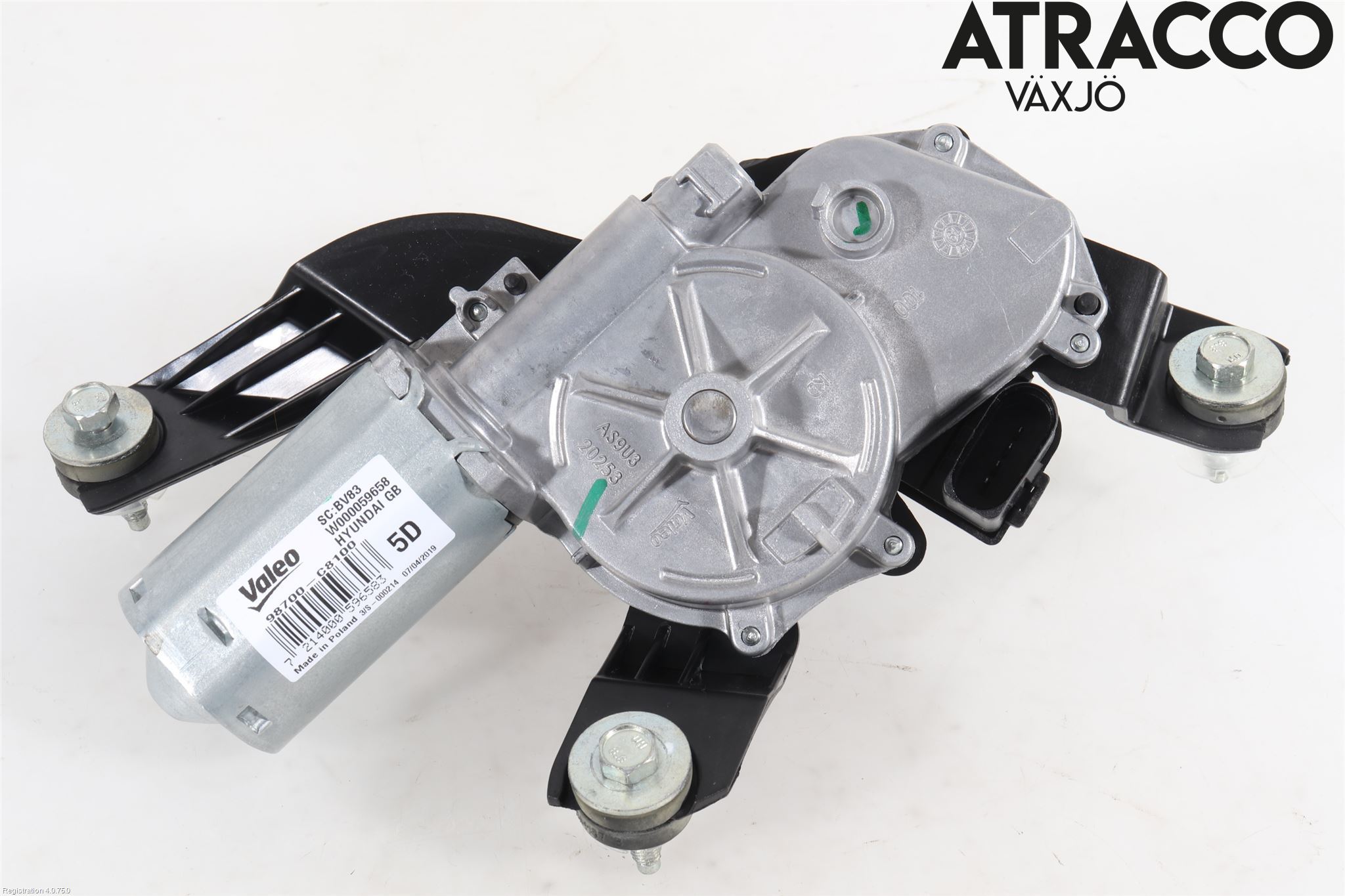 Hyundai i20 GB 15-20 Viskermotor Bakluke