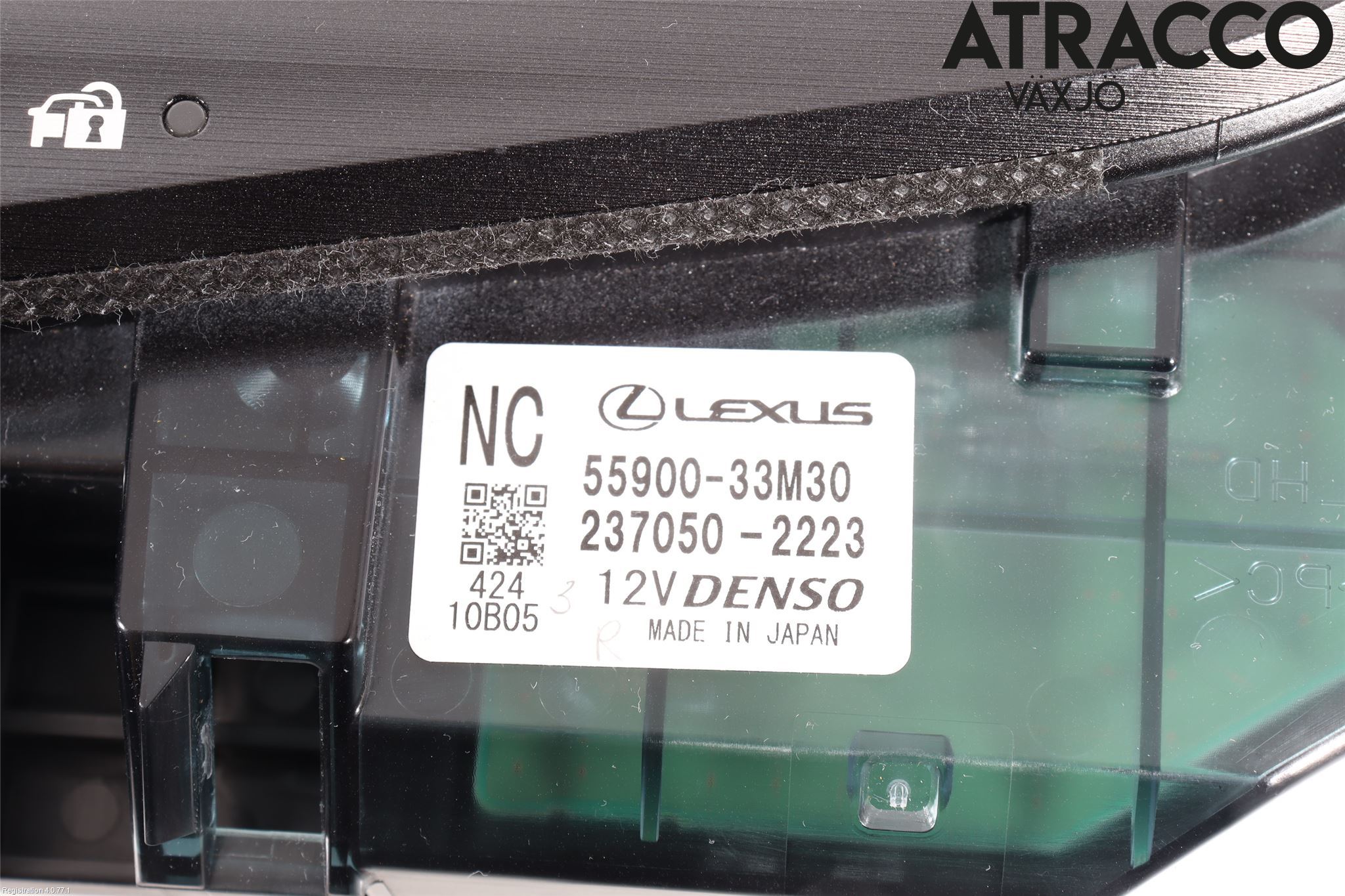 Lexus ES 250/300/330 Varme Ac Betjening-Display